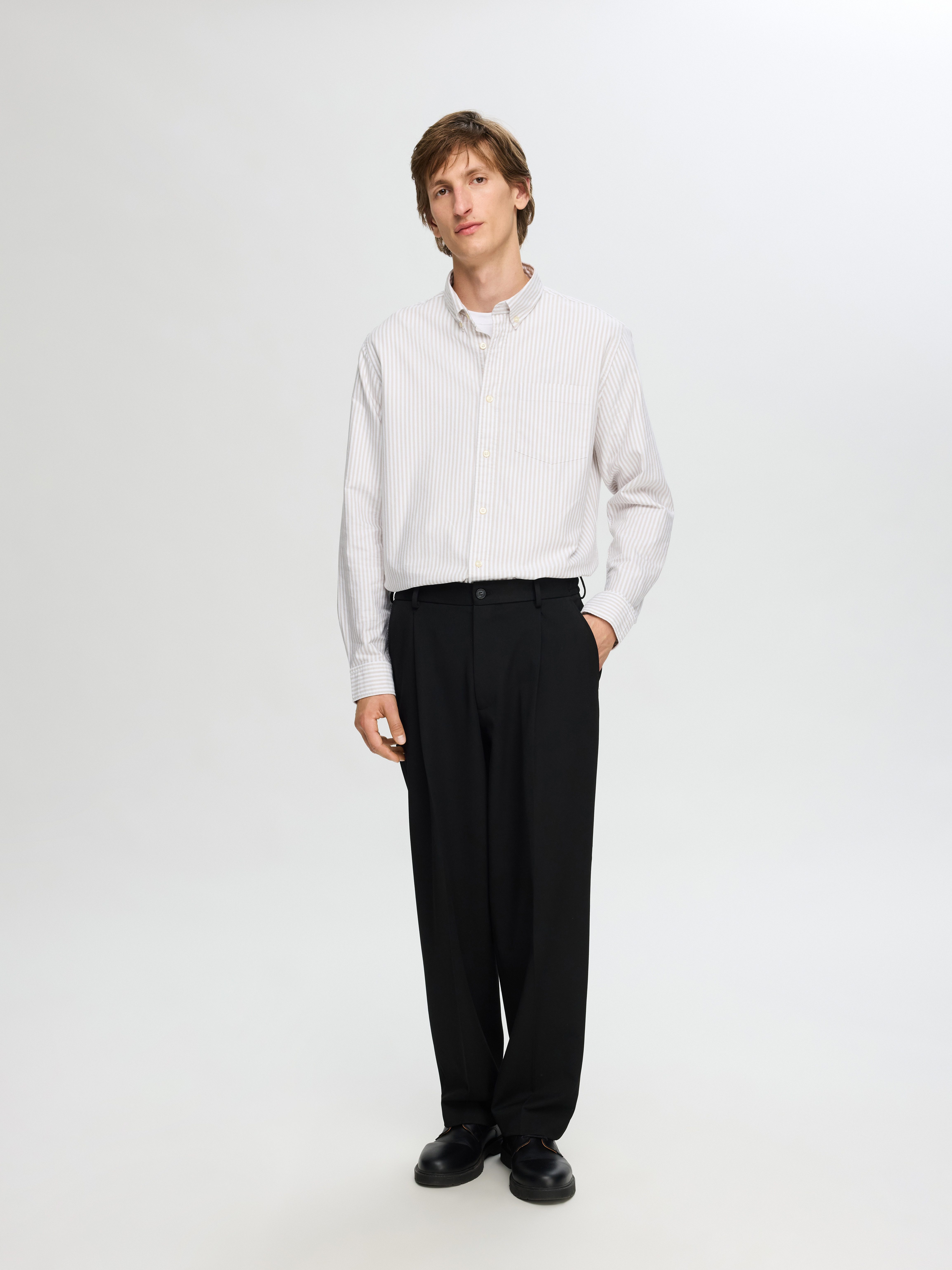 SELECTED HOMME Chino SLH220-LOOSE FINN FLEX PANTS NOOS