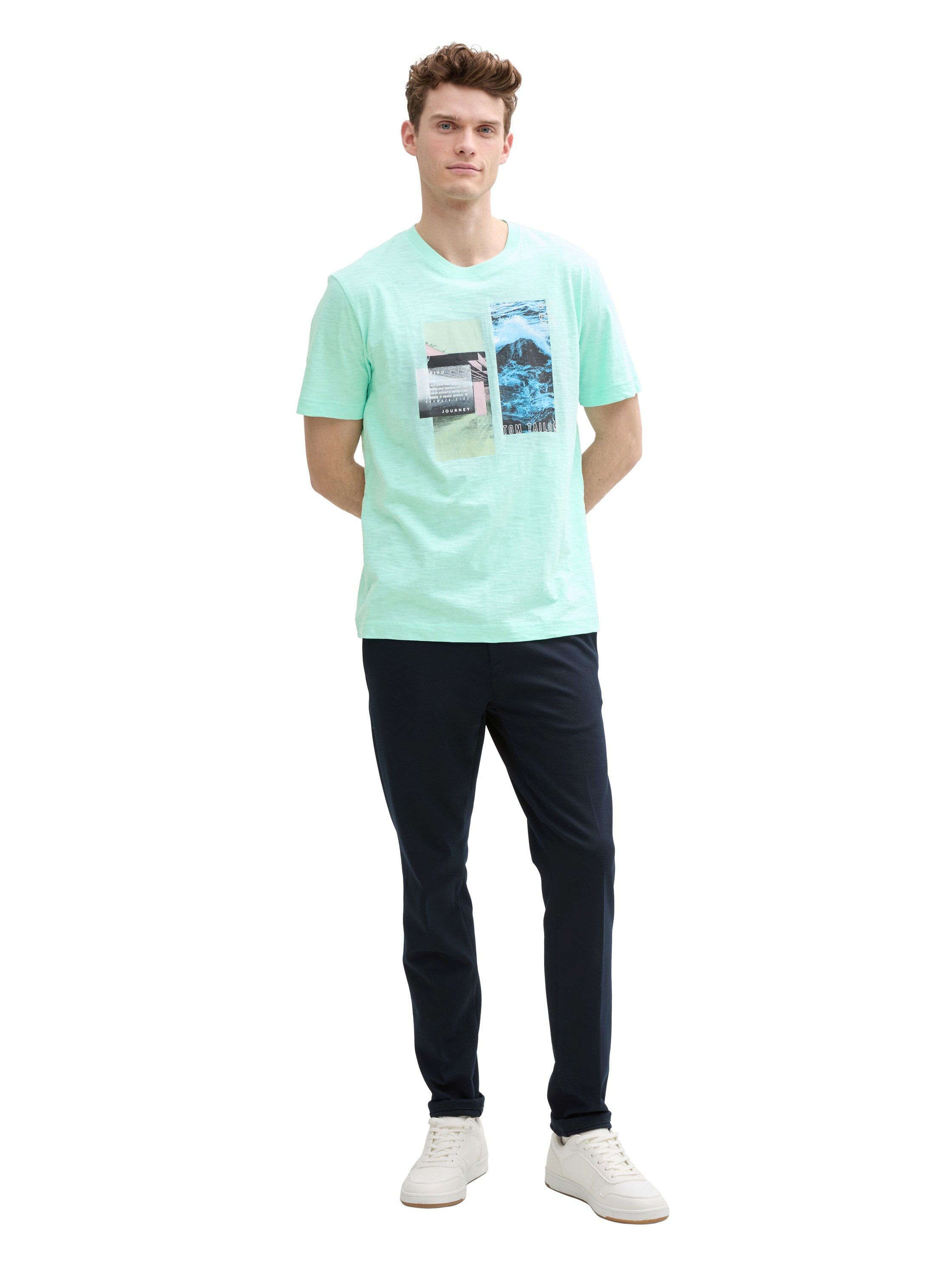 Tom Tailor T-shirt met frontprint