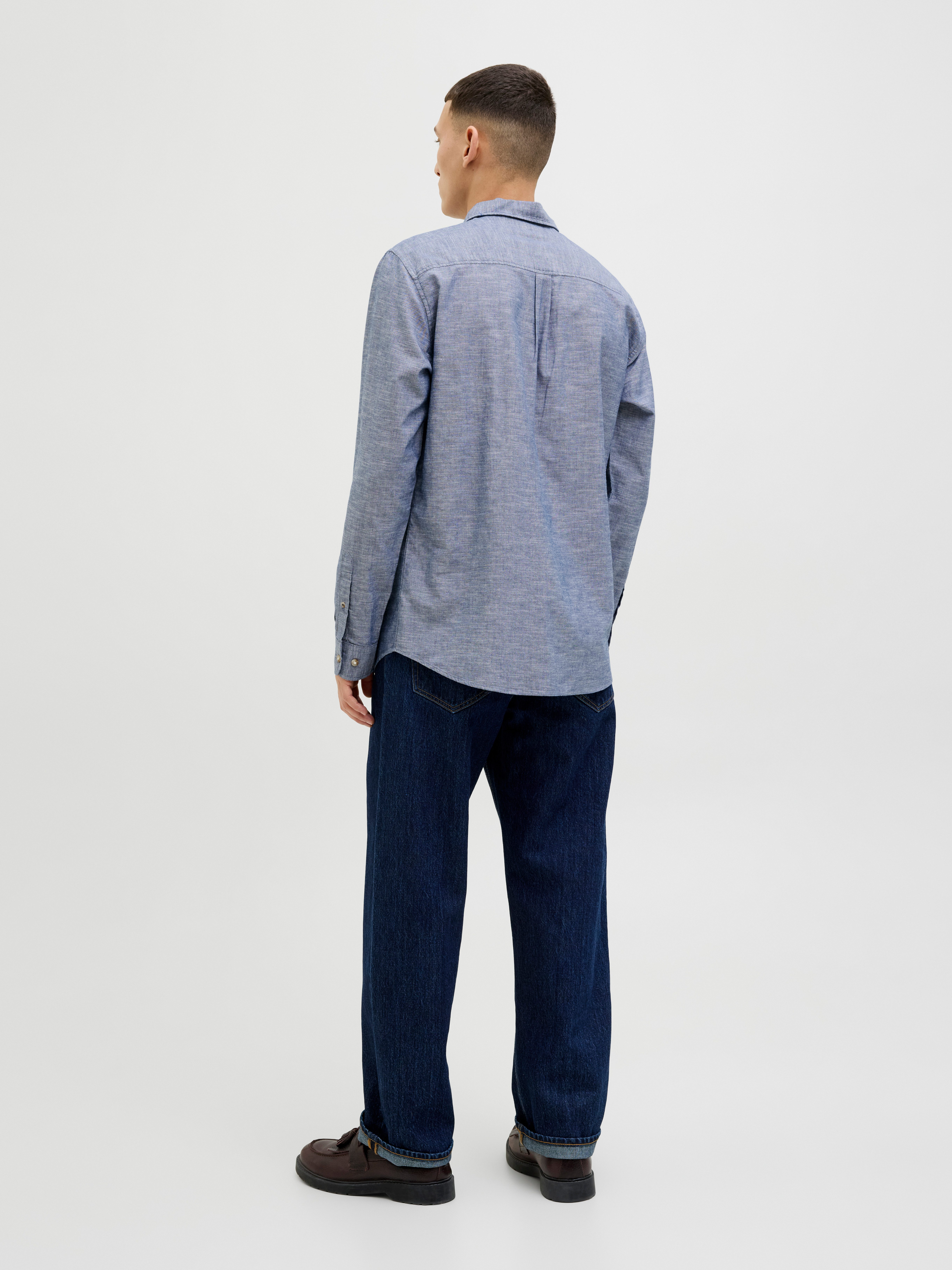 Jack & Jones Overhemd met lange mouwen JJESUMMER SHIRT LS SN
