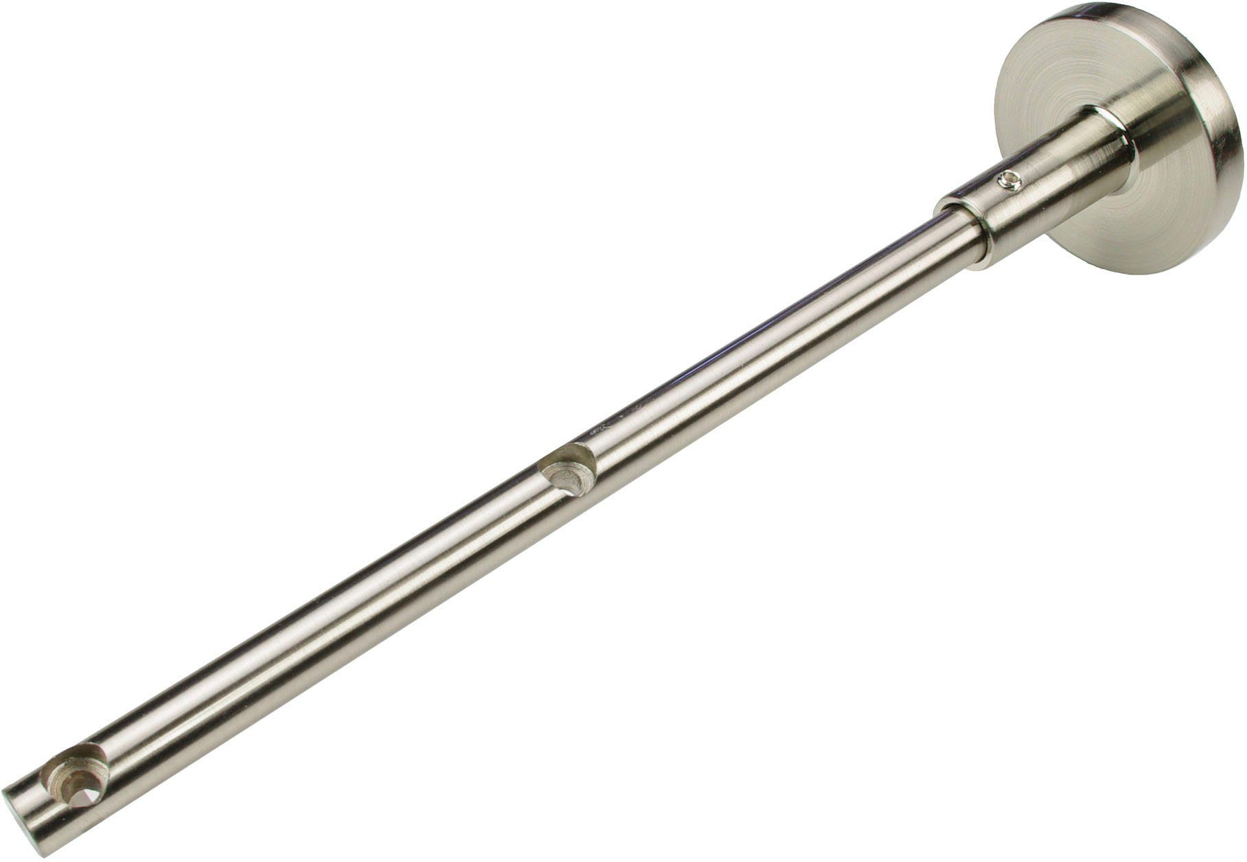 Liedeco Dubbele bandjes voor loopprofielen binnen 28 mm ø (1 stuk) toebehoren voor rol- & plisségordijnen zilver(kleur)