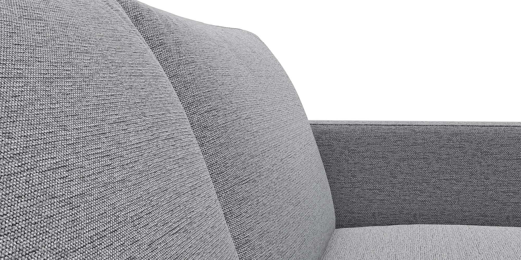 FLEXLUX Hoekbank Fiore, gelijkbenig, comfortabel door hoogwaardige zitconstructie smalle armleuningen, super zitcomfort door koudschuim, voeten van aluminium