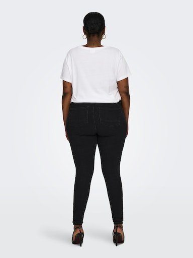 ONLY CARMAKOMA Skinny fit jeans CARPOWER MID PH UP SK DNM REA3659 NOOS