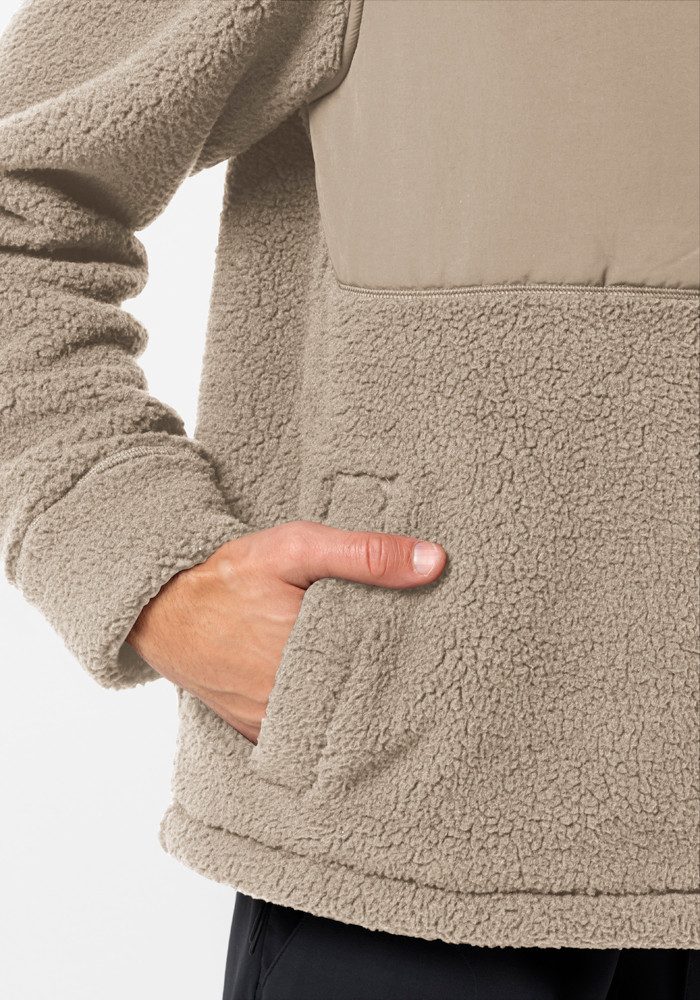 Jack Wolfskin Fleecejack FELSLICHT HOODED JKT M