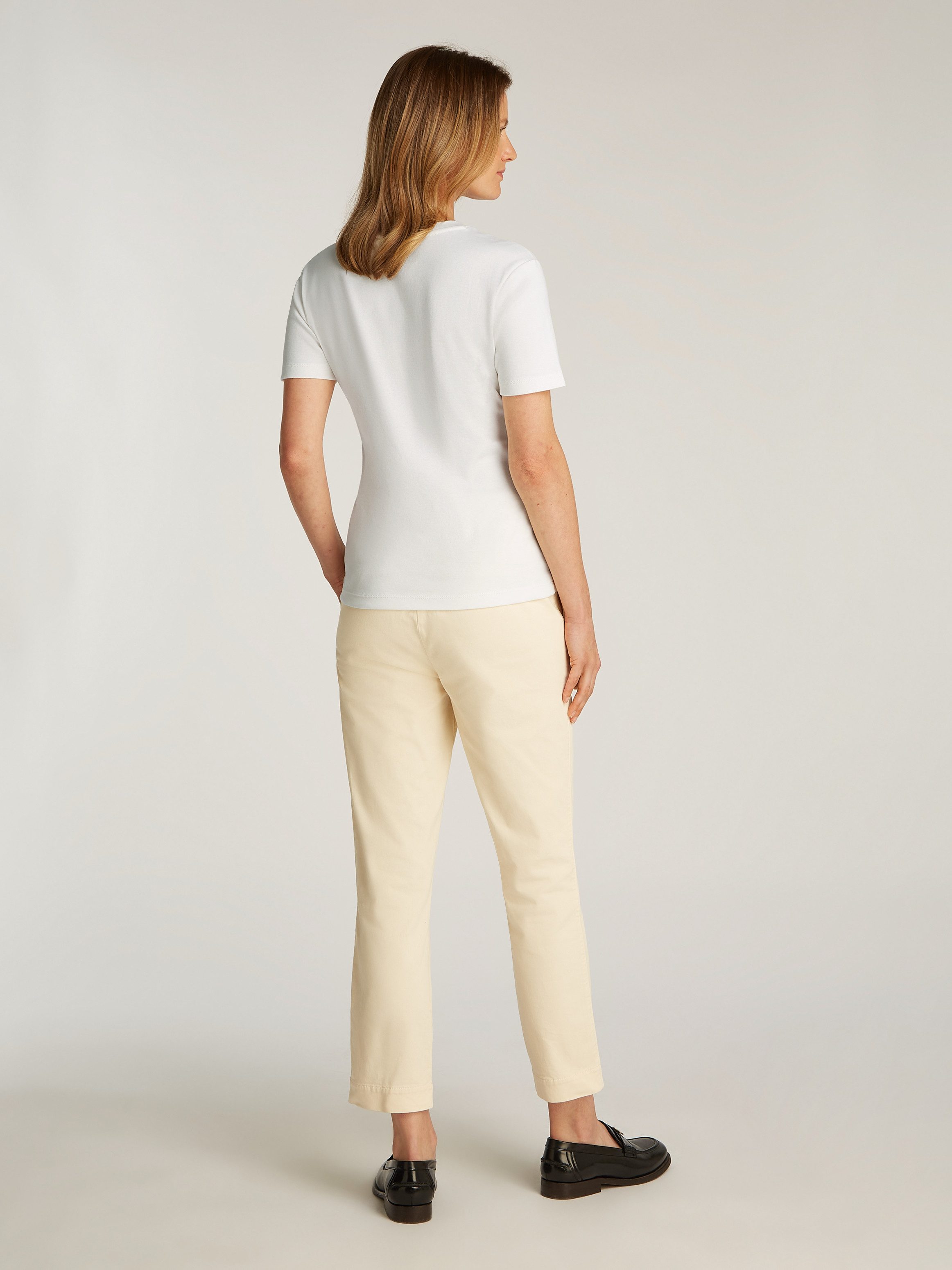 Tommy Hilfiger T-shirt SLIM CODY C-NK SS met geborduurd logo