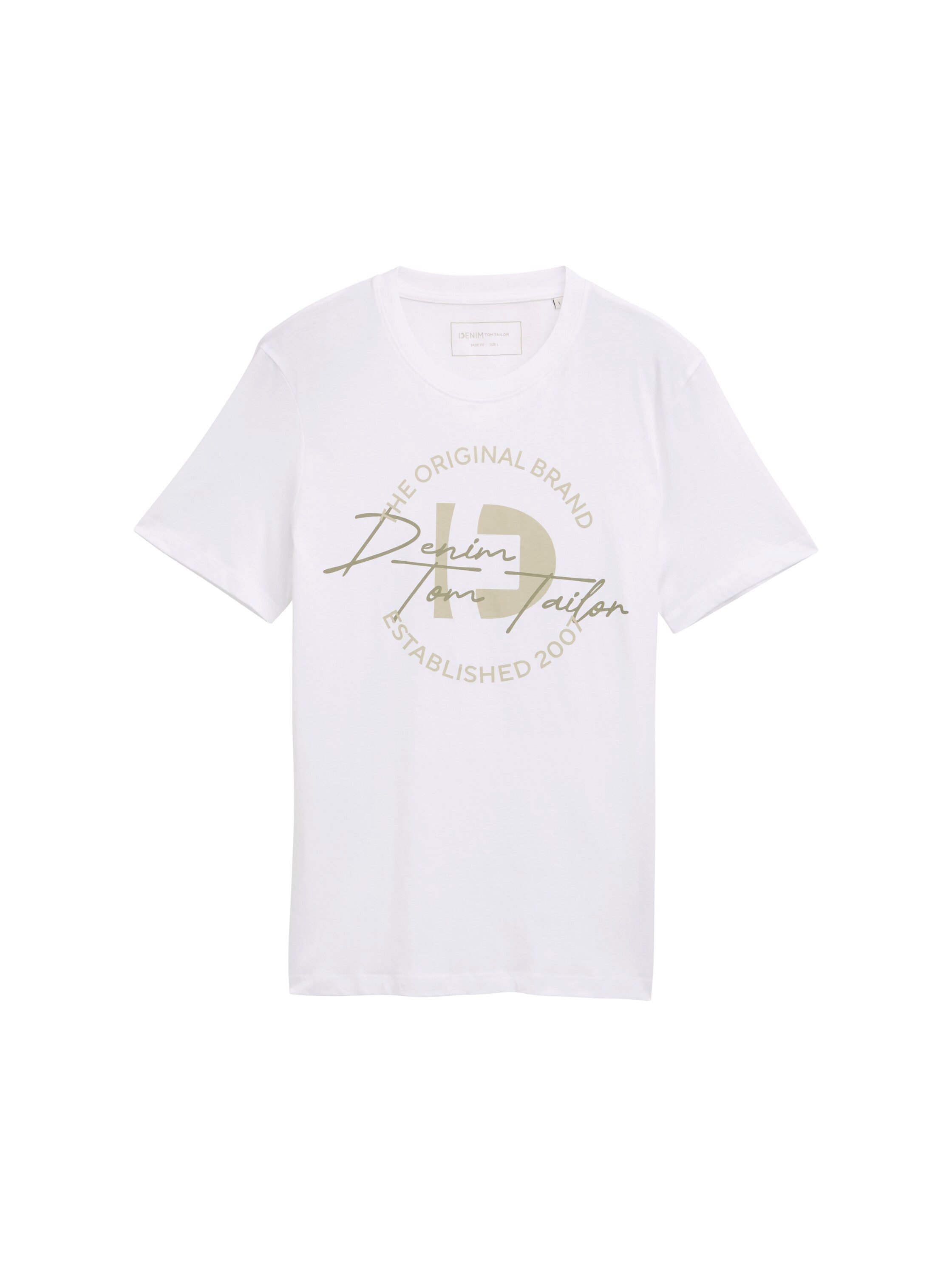 Tom Tailor Denim T-shirt met frontprint