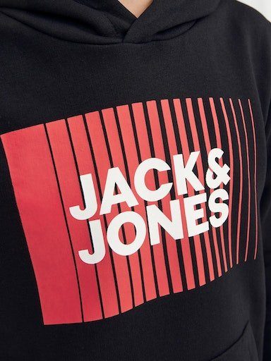 Jack & Jones Junior Hoodie JJECORP LOGO SWEAT HOOD PLAY NOOS JNR