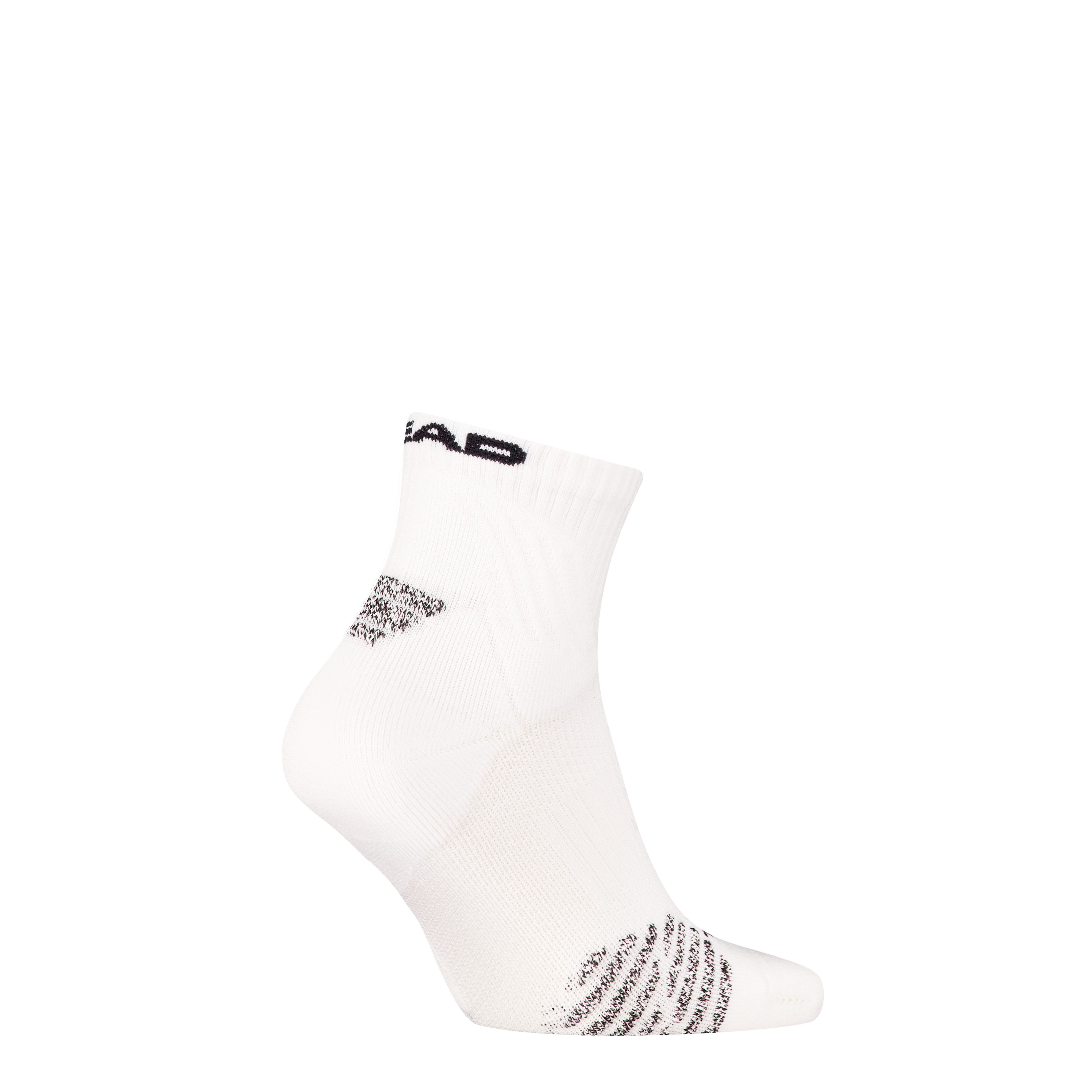 Head Korte sokken HEAD PADEL QUARTER 1P (1 paar) unisex sportsokken maat 39-42 wit