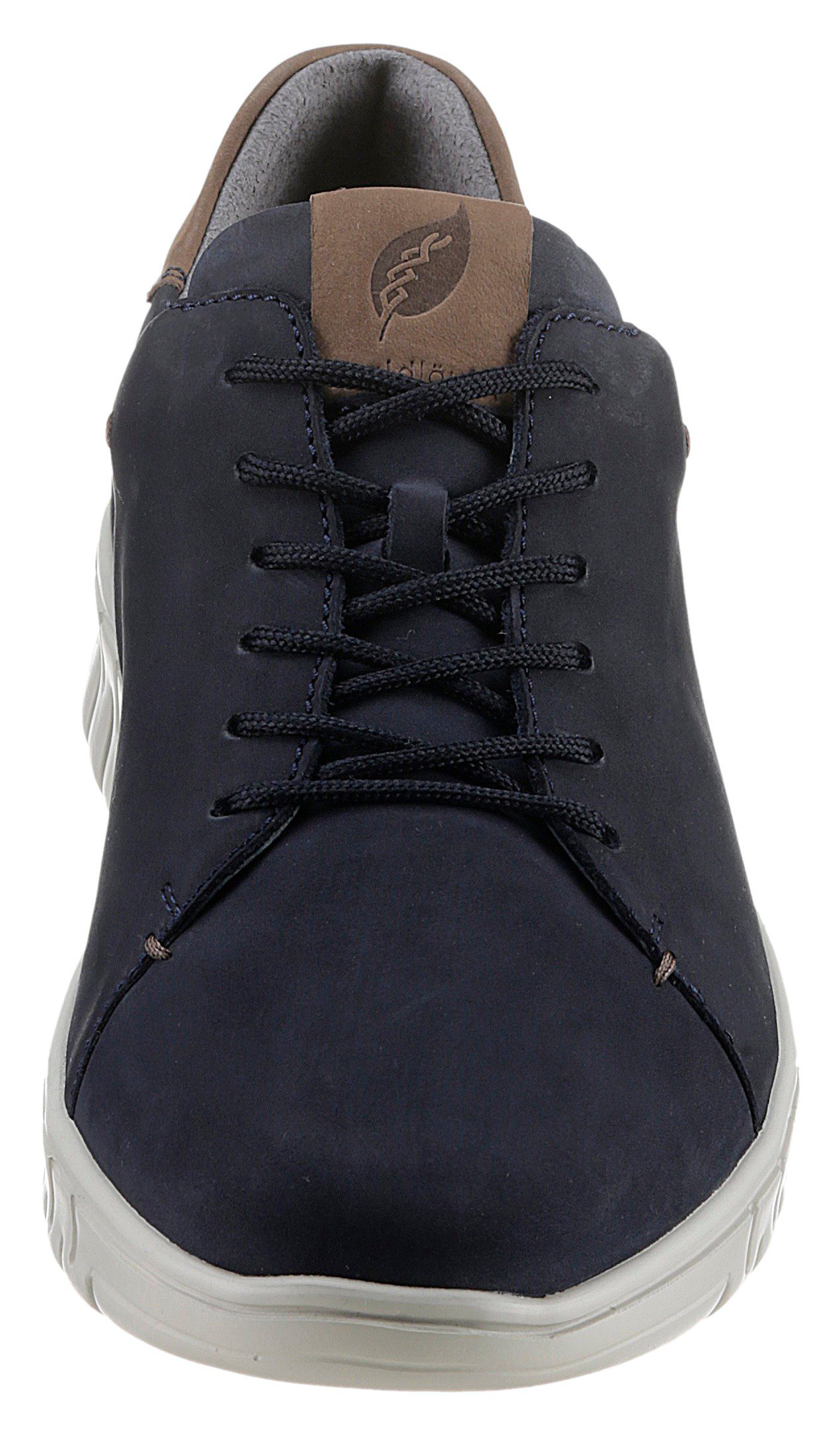 Waldläufer Sneakers H-Baldo veterschoen, vrijetijdsschoen met proactieve leren binnenzool, h-breedte