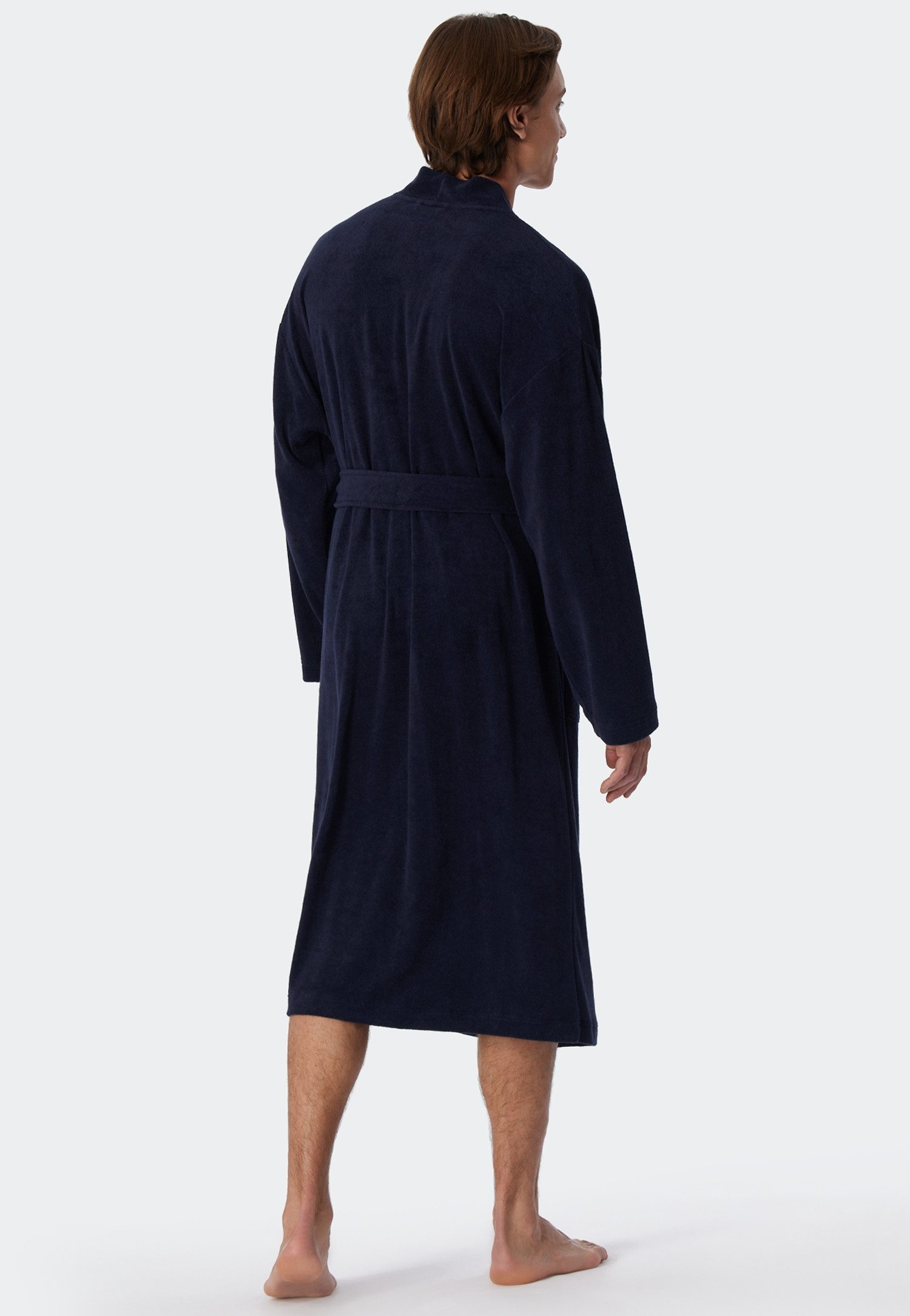 Schiesser Herenbadjas Feather Terry