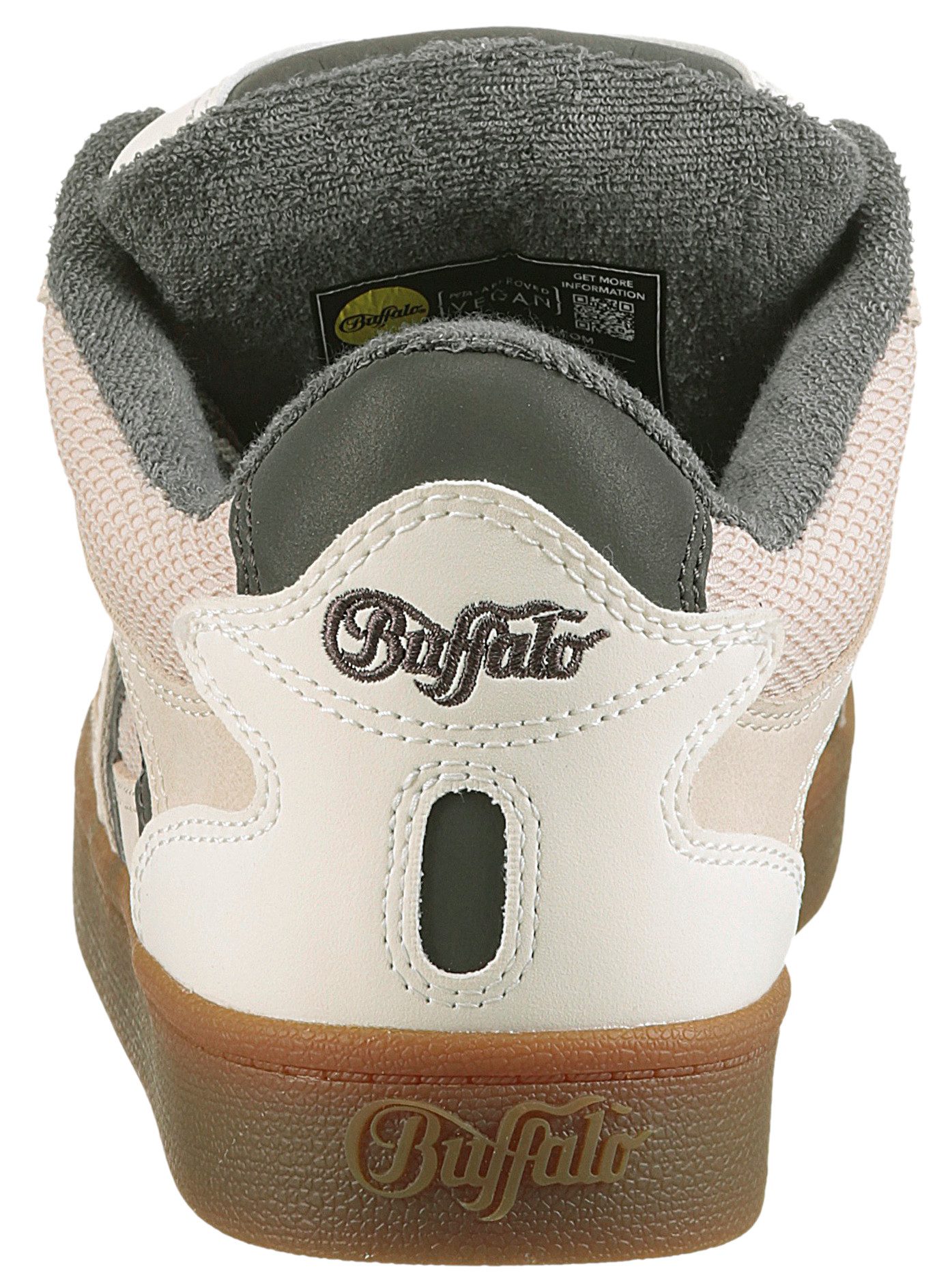 Buffalo Sneakers LIBERTY SKATE Basket-sneaker, vrijetijdsschoen, skate-schoen met honingkleurige loopzool