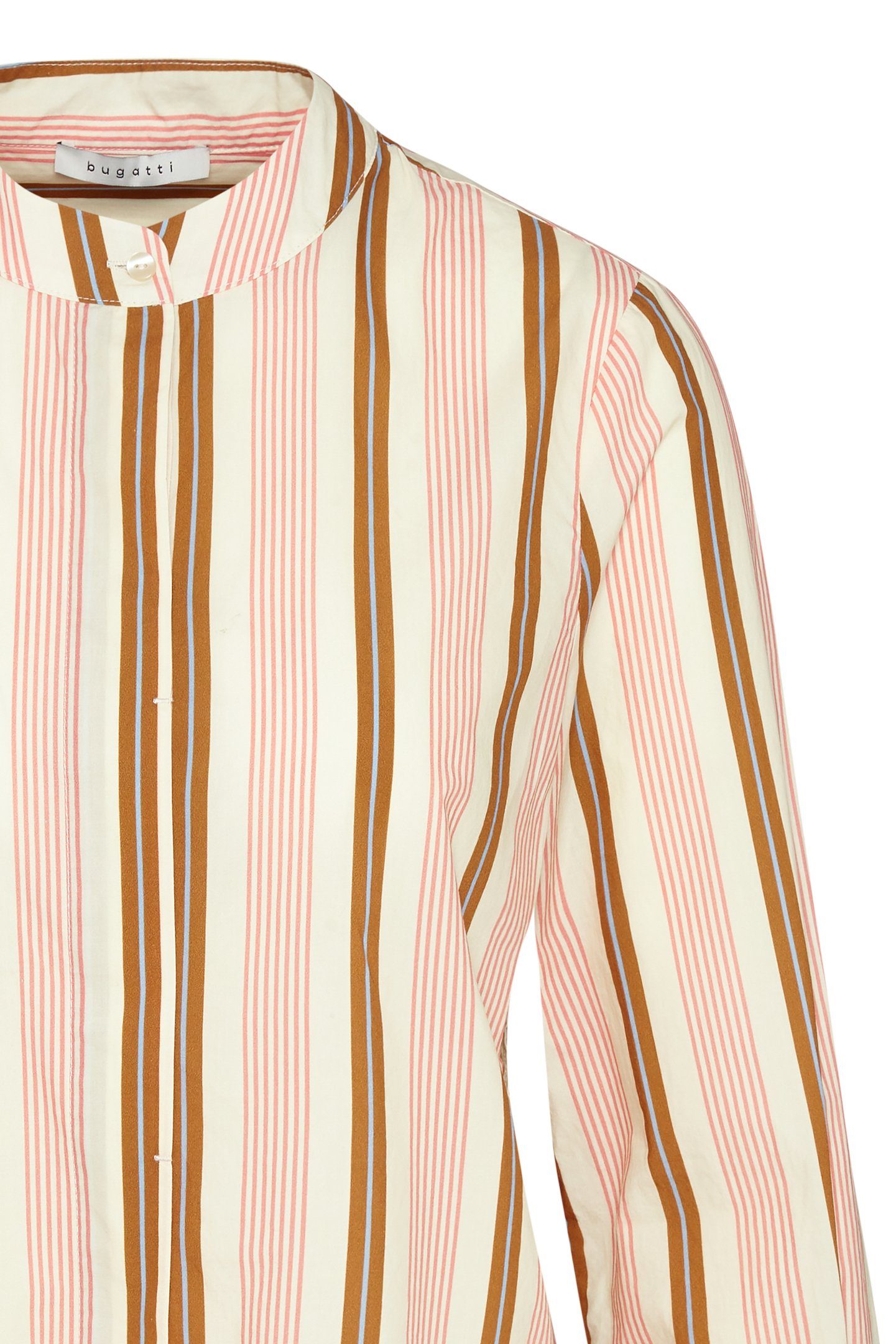 Bugatti Blouse met lange mouwen in elegant streepdesign