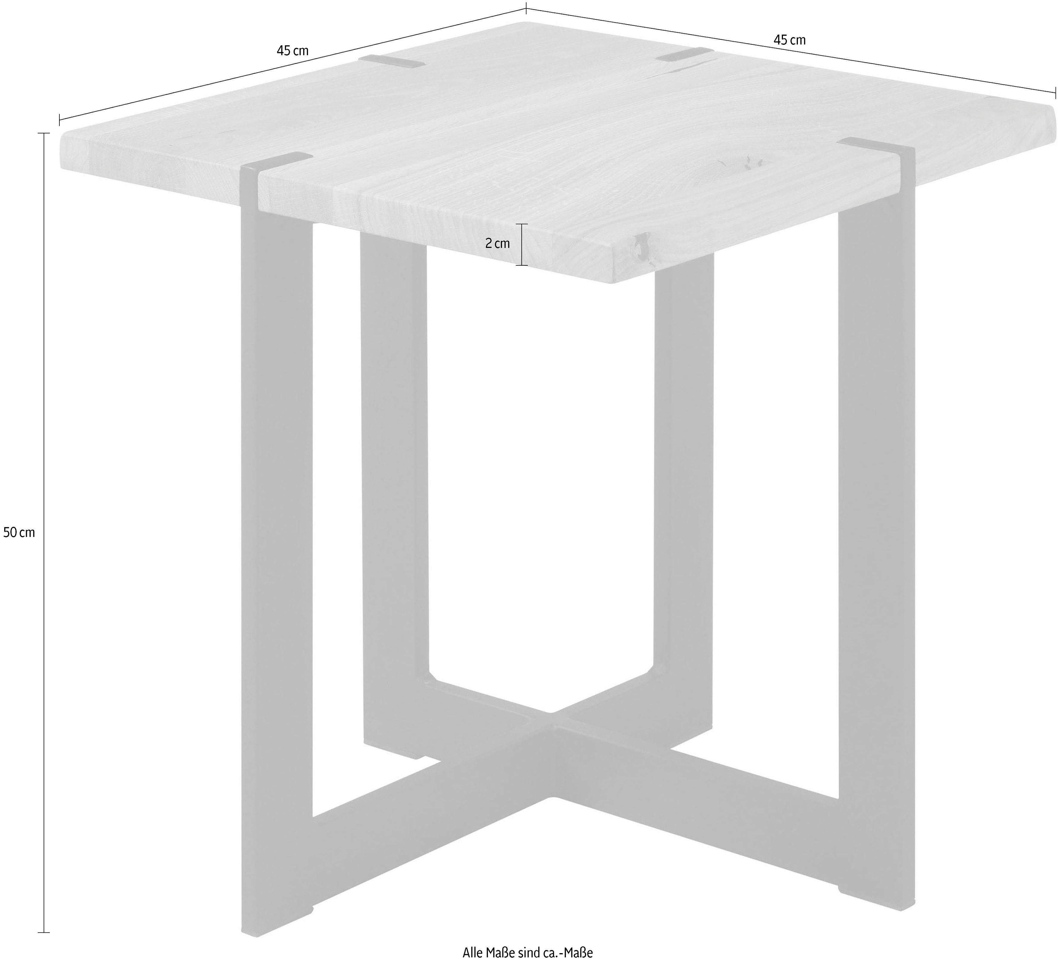 Stolkom Salontafel Tiago Massief eikenhout, tafel FSC-gecertificeerd