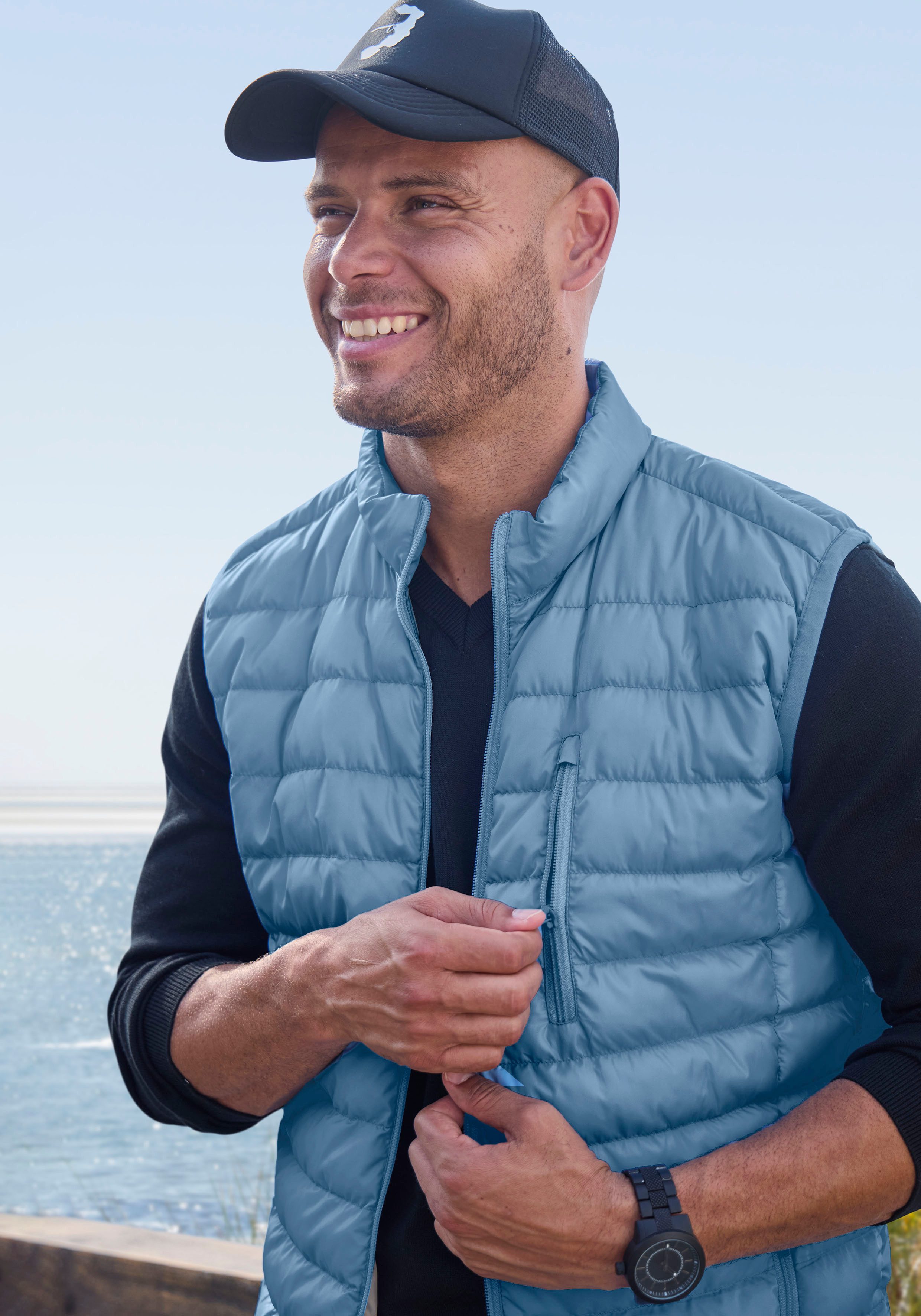 H.I.S Bodywarmer licht en goed op te bergen