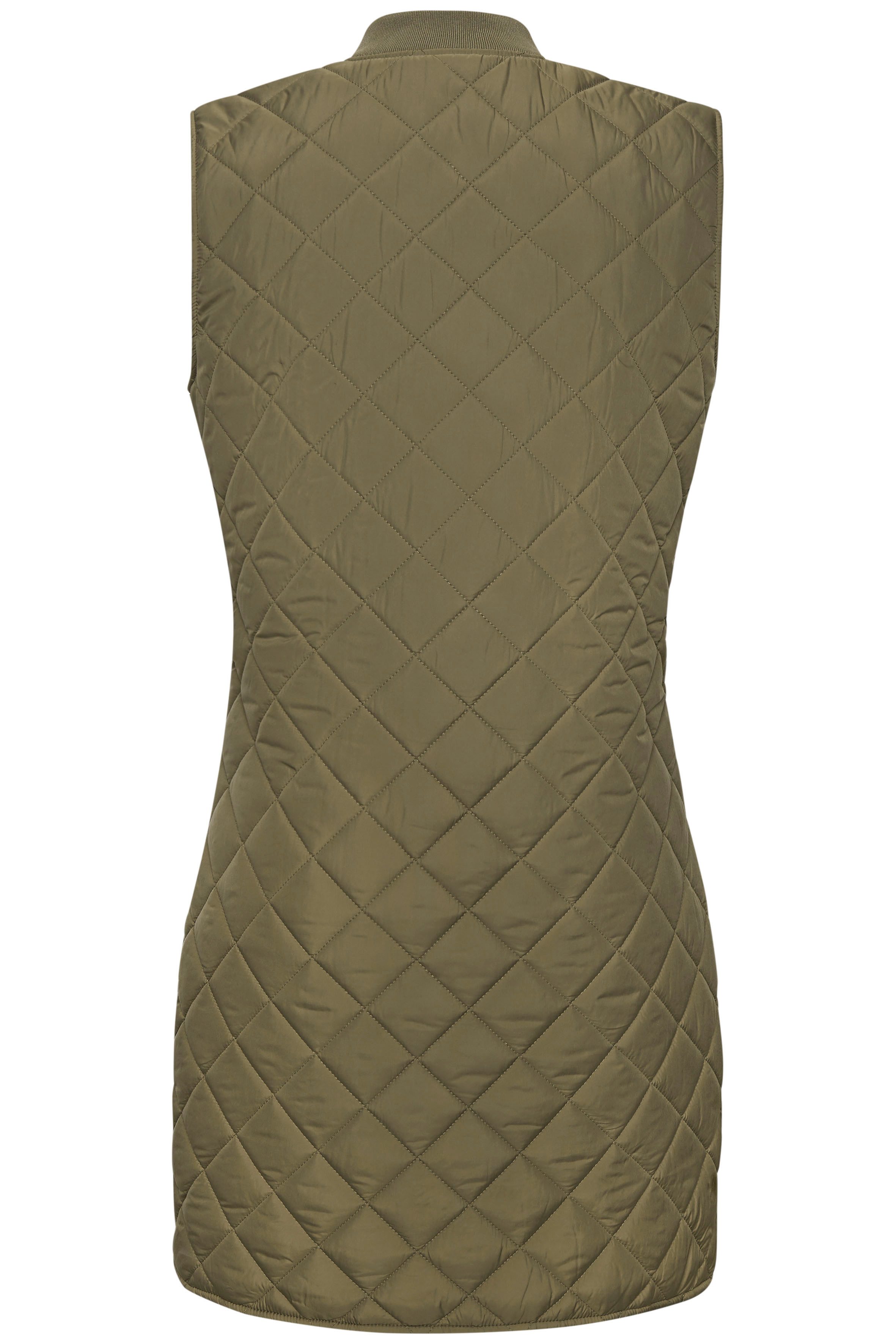 French Connection Lang gilet met breed gesneden schouders
