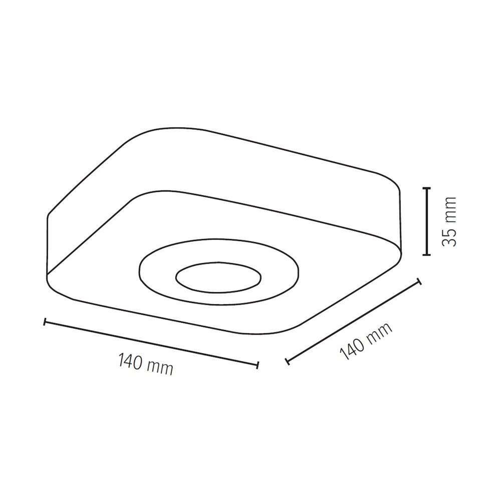 SPOT Light Plafondlamp SUNNIVA Inclusief ledverlichting, van massief eikenhout, natuurproduct