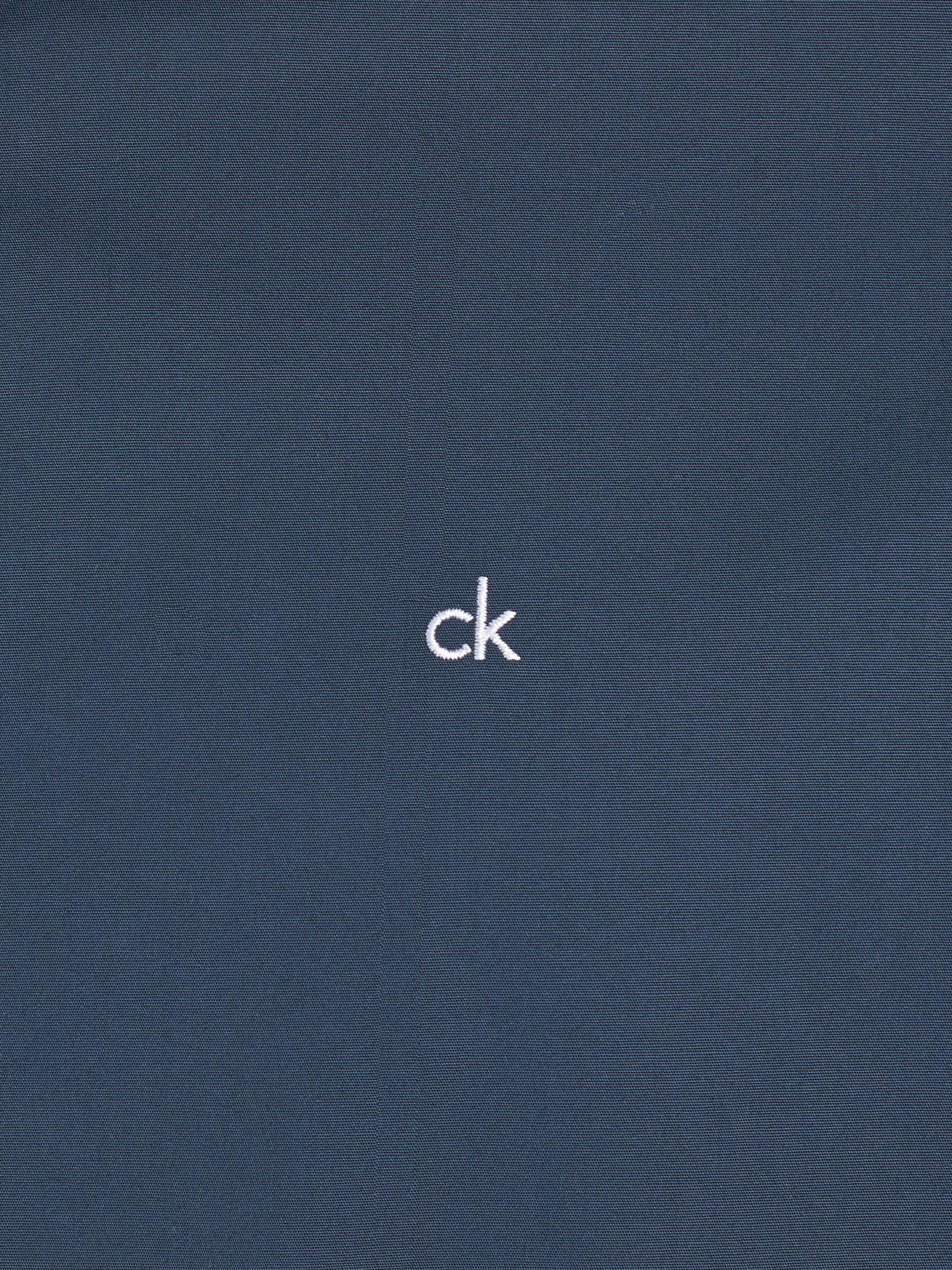 Calvin Klein Overhemd met lange mouwen SLIM FIT STRETCH POPLIN