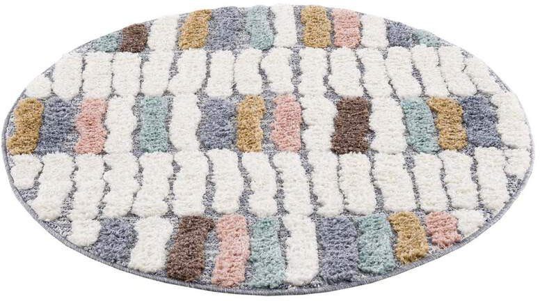 Carpet City Hoogpolig vloerkleed Focus 3032 Boho-tapijt, hoog-laag patroon / 3D-effect, voor woonkamer, slaapkamer