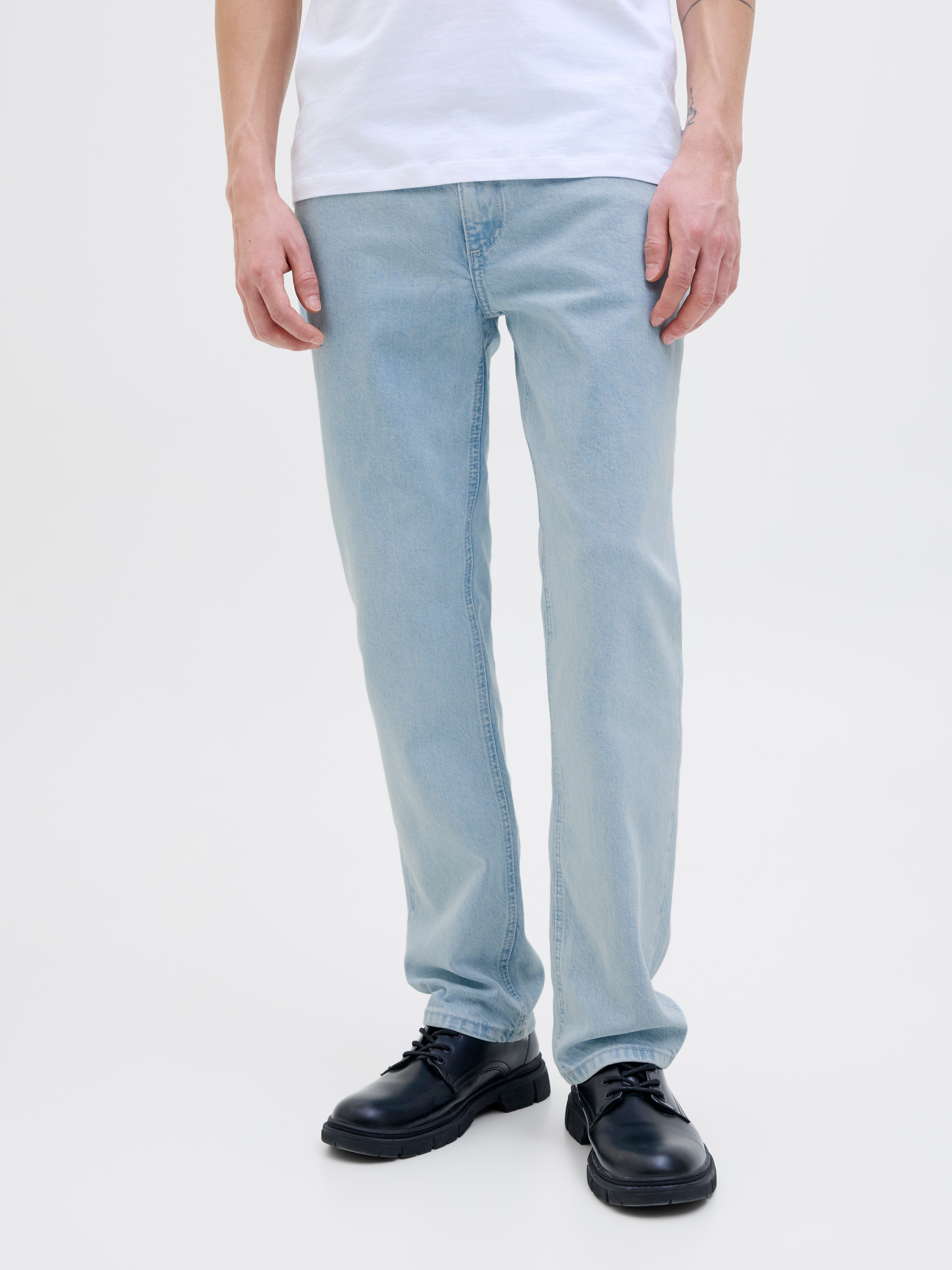 Jack & Jones Regular fit jeans JJICLARK JJEVAN AM 795 NOOS heren straight jeans maat 29 blauw