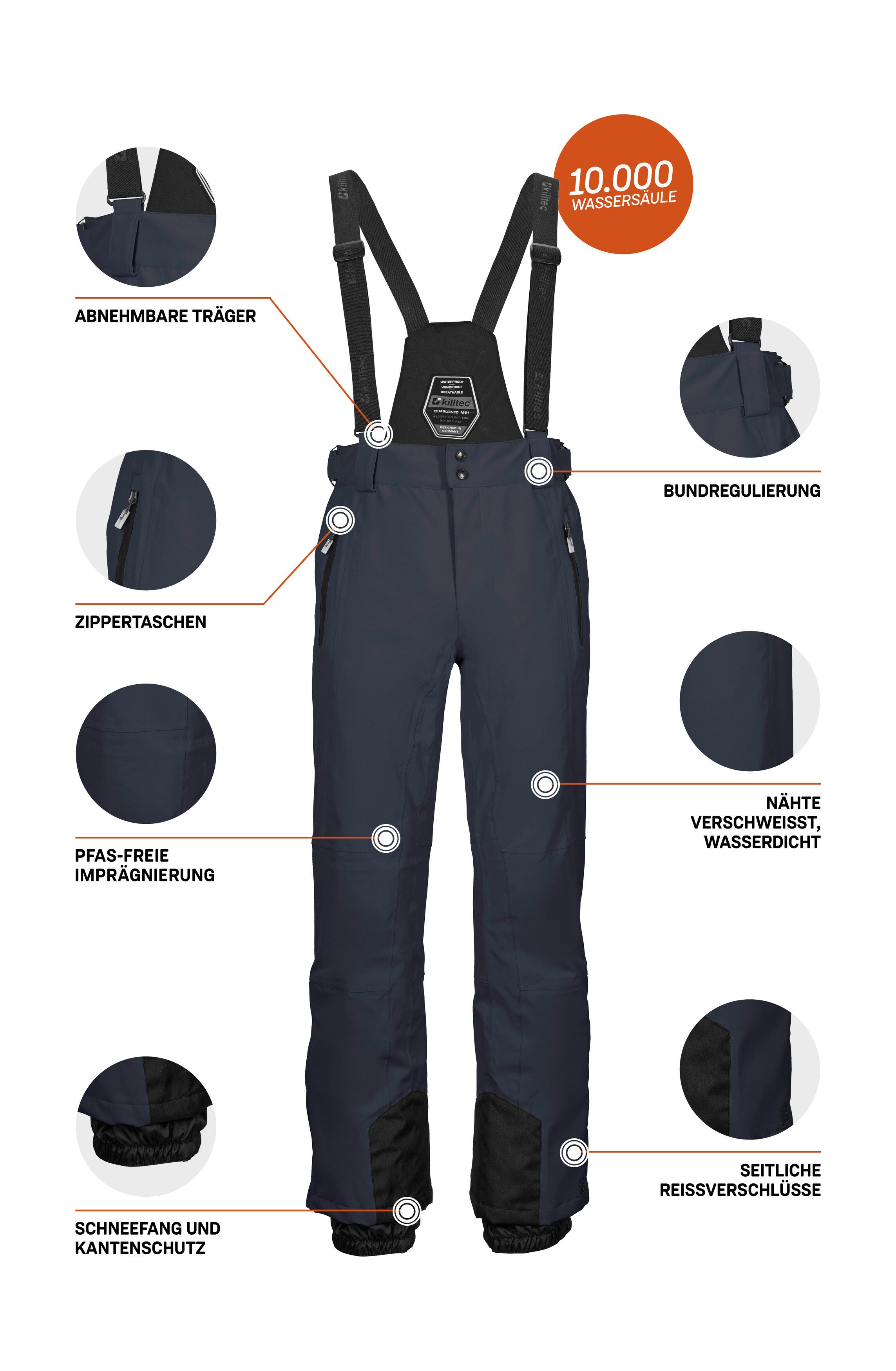 Killtec Skibroek KSW 100 ENOSH MN SKI PNTS