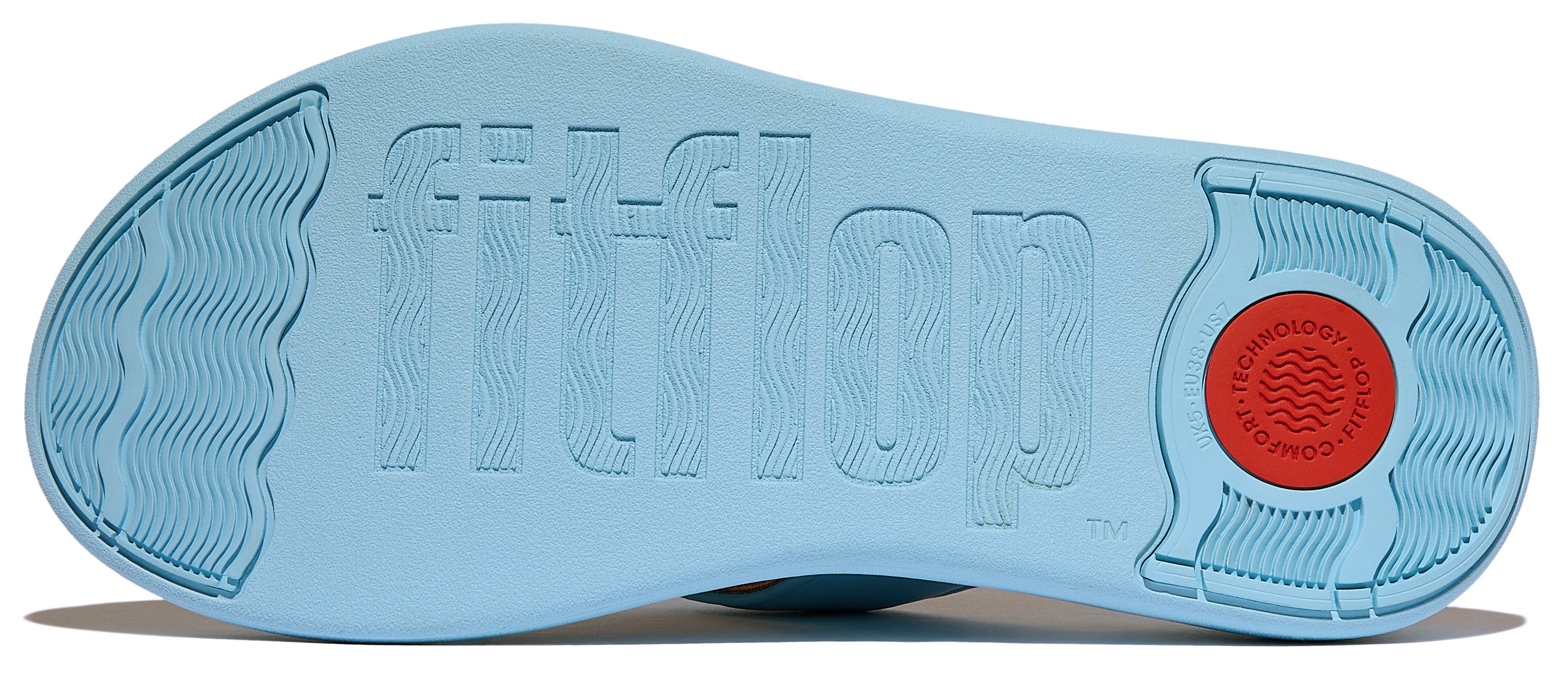 Fitflop Teenslippers F-MODE GO , sandaal met dempende microwobbleboard-technologie