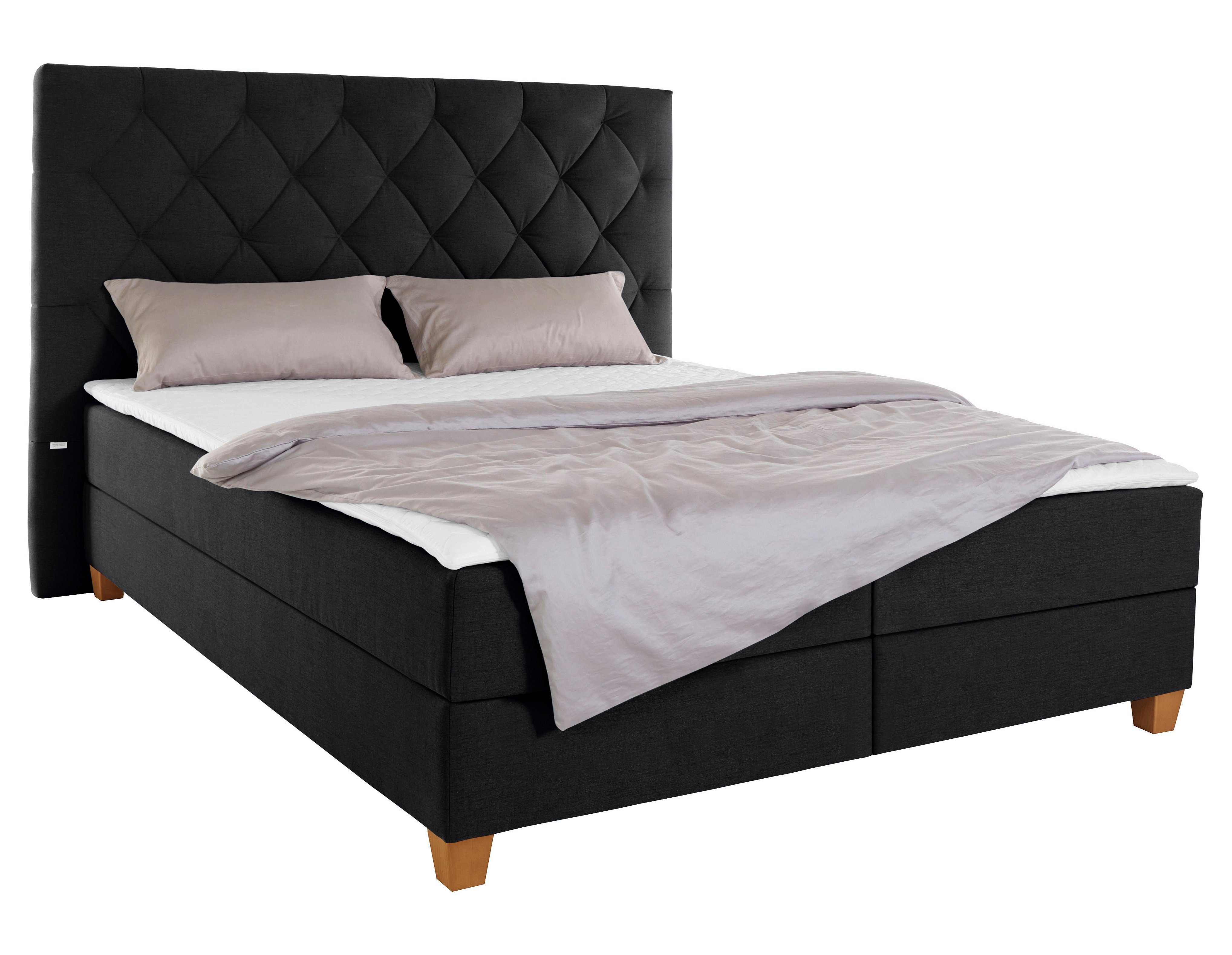 Guido Maria Kretschmer Home&Living Boxspring Harmones hoog in 3 breedten, hardheid ook gemengd met elk 1 matras in h2 en h3