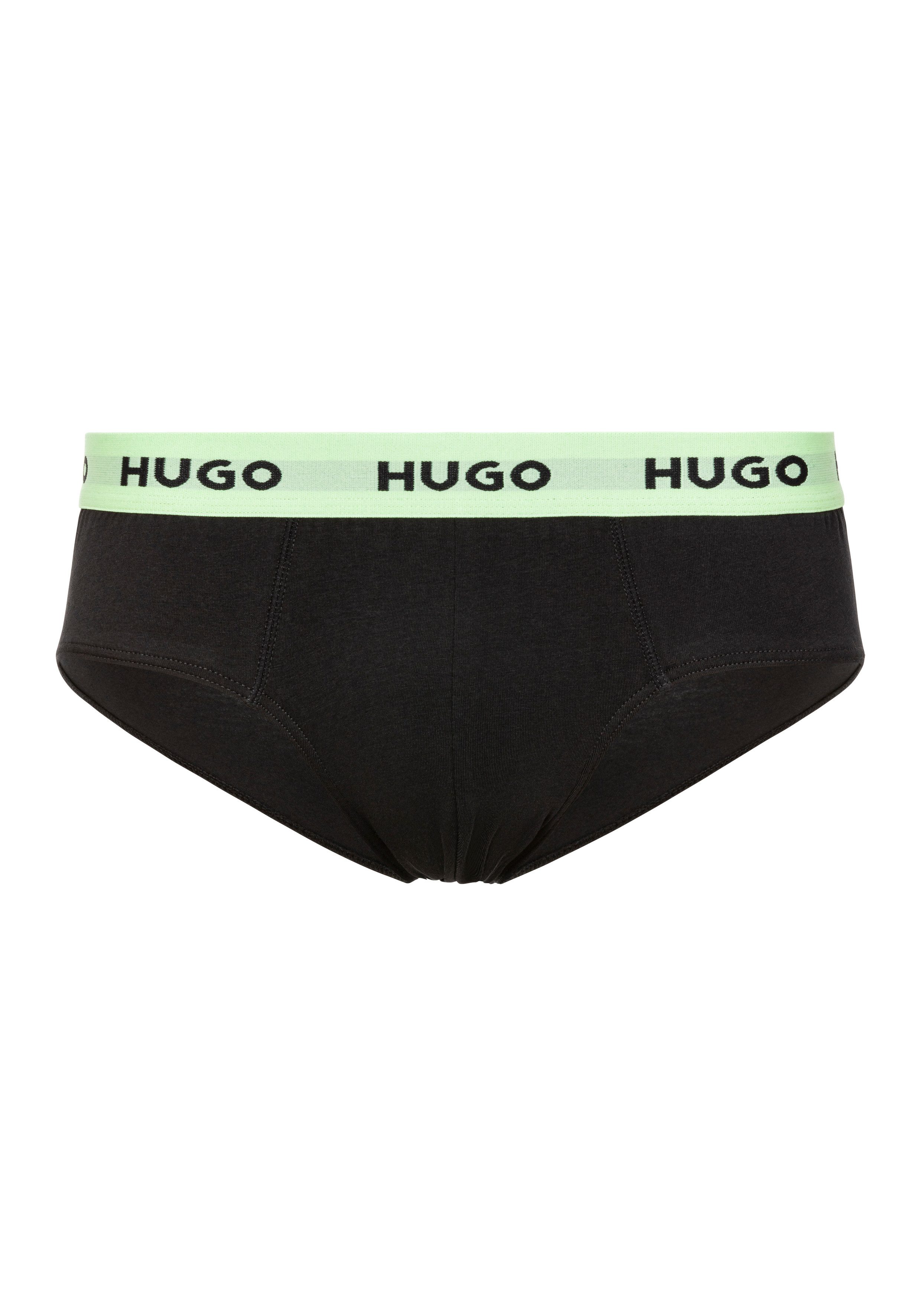 HUGO underwear Hipster HIPBRIEF TRIPL met elastische taille (3 stuks)