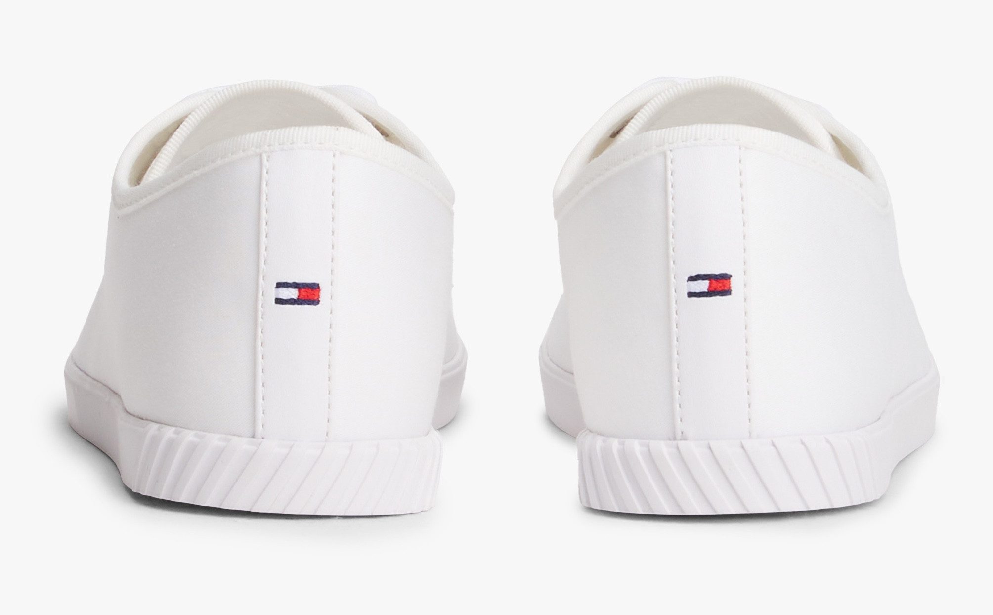 Tommy Hilfiger Sneakers CANVAS LACE UP SNEAKER , vrijetijdsschoen, lage schoen, veterschoen met geborduurde logovlag