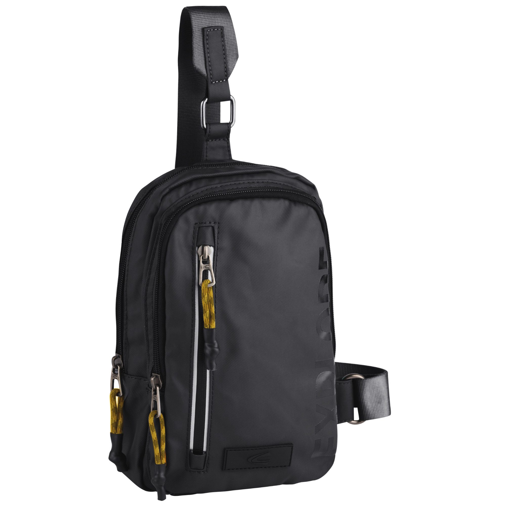 camel active Rugzak Explore waterafstotend gerecycled nylon en reflecterende ritsen