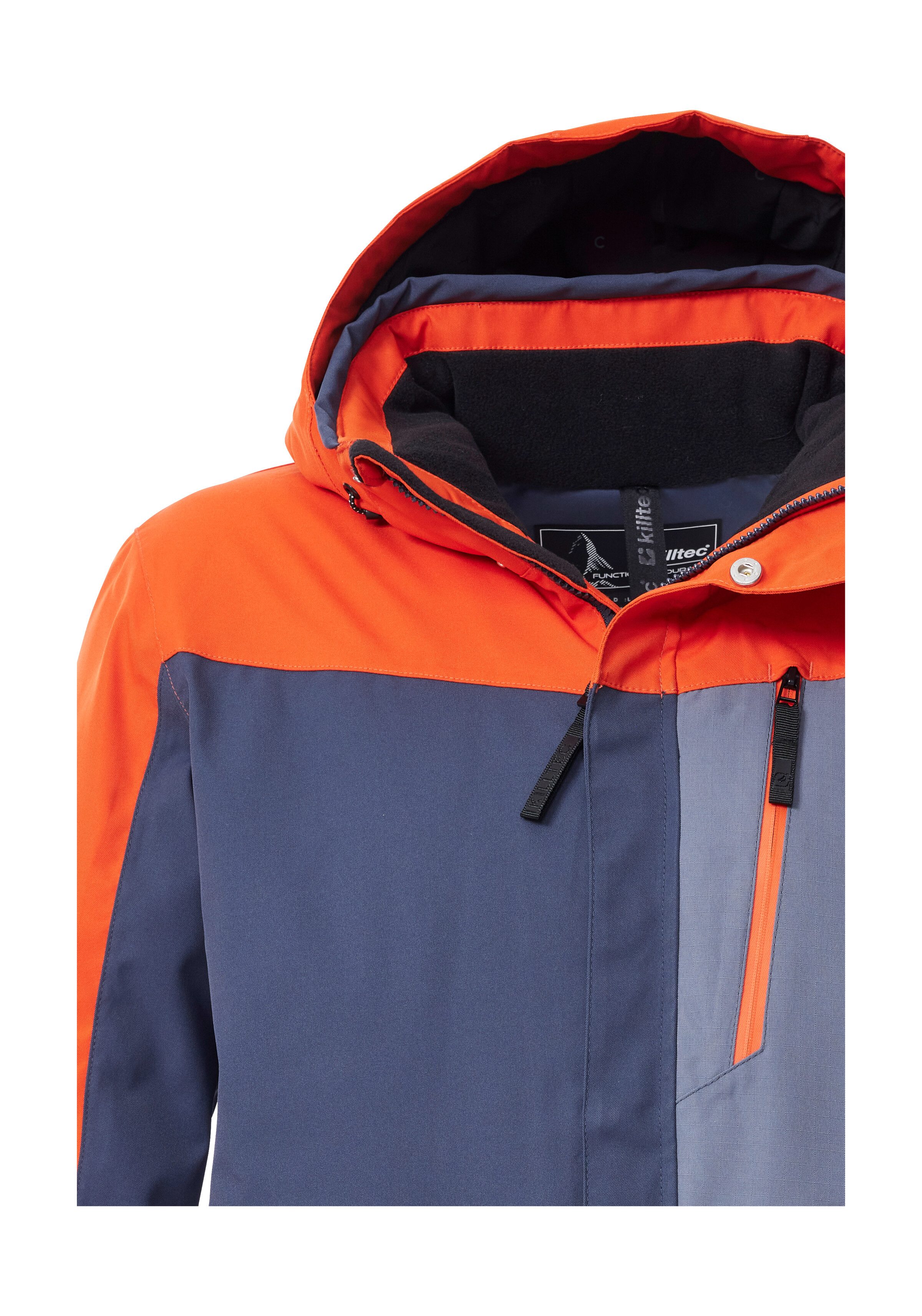 Killtec Ski-jack KSW 52 MN SKI JCKT Waterdichte, ademende herenjas met sneeuwvanger en zakken