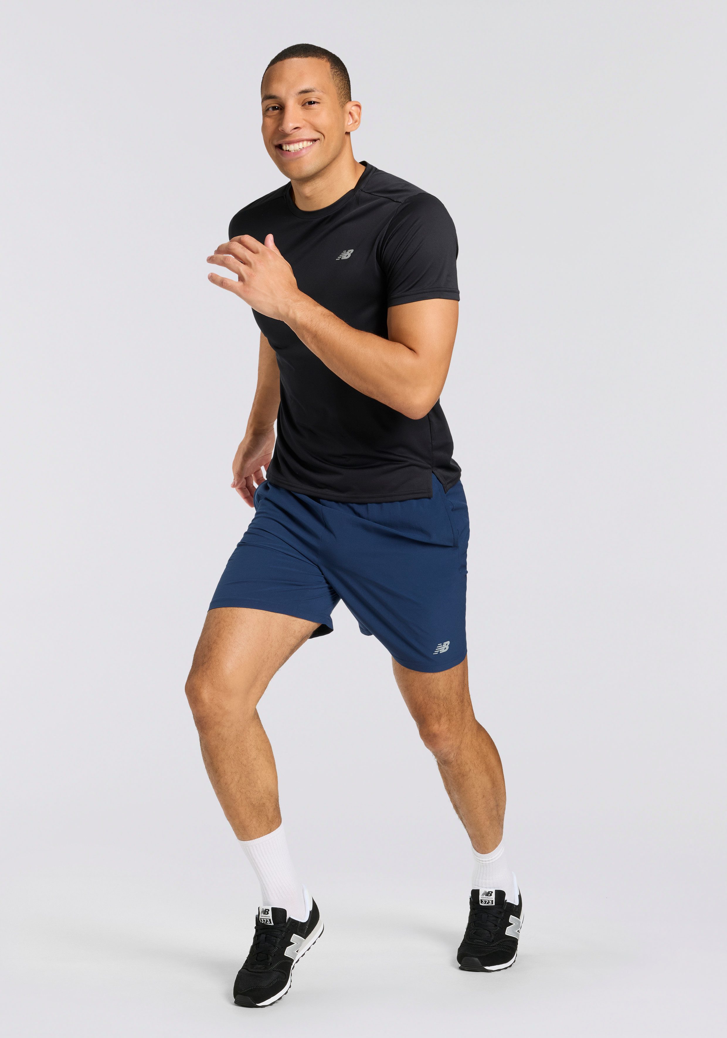 New Balance Runningshirt MENS RUNNING SS TOP