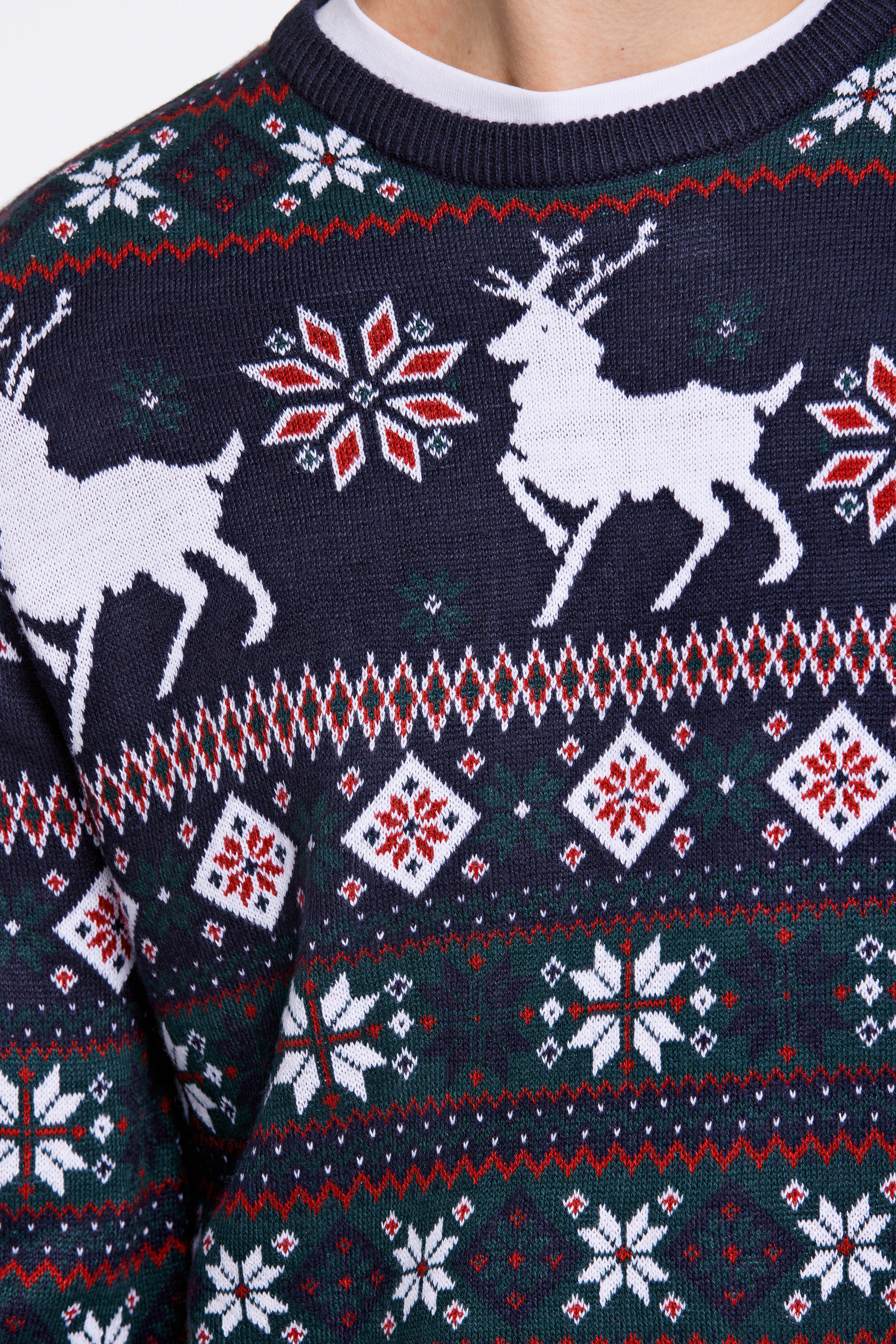 LINDBERGH Gebreide trui in kerst-look
