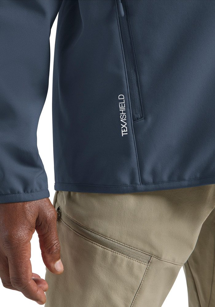 Jack Wolfskin Softshell-jack BORNBERG HOODY M