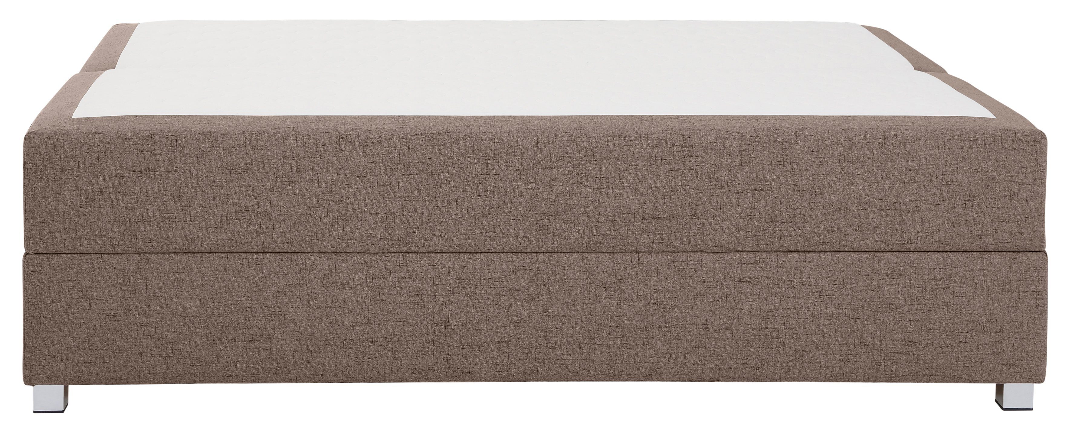 INOSIGN Boxspring Alexis zonder hoofdbord - ideaal voor ruimtes met schuine plafonds, in 4 breedten