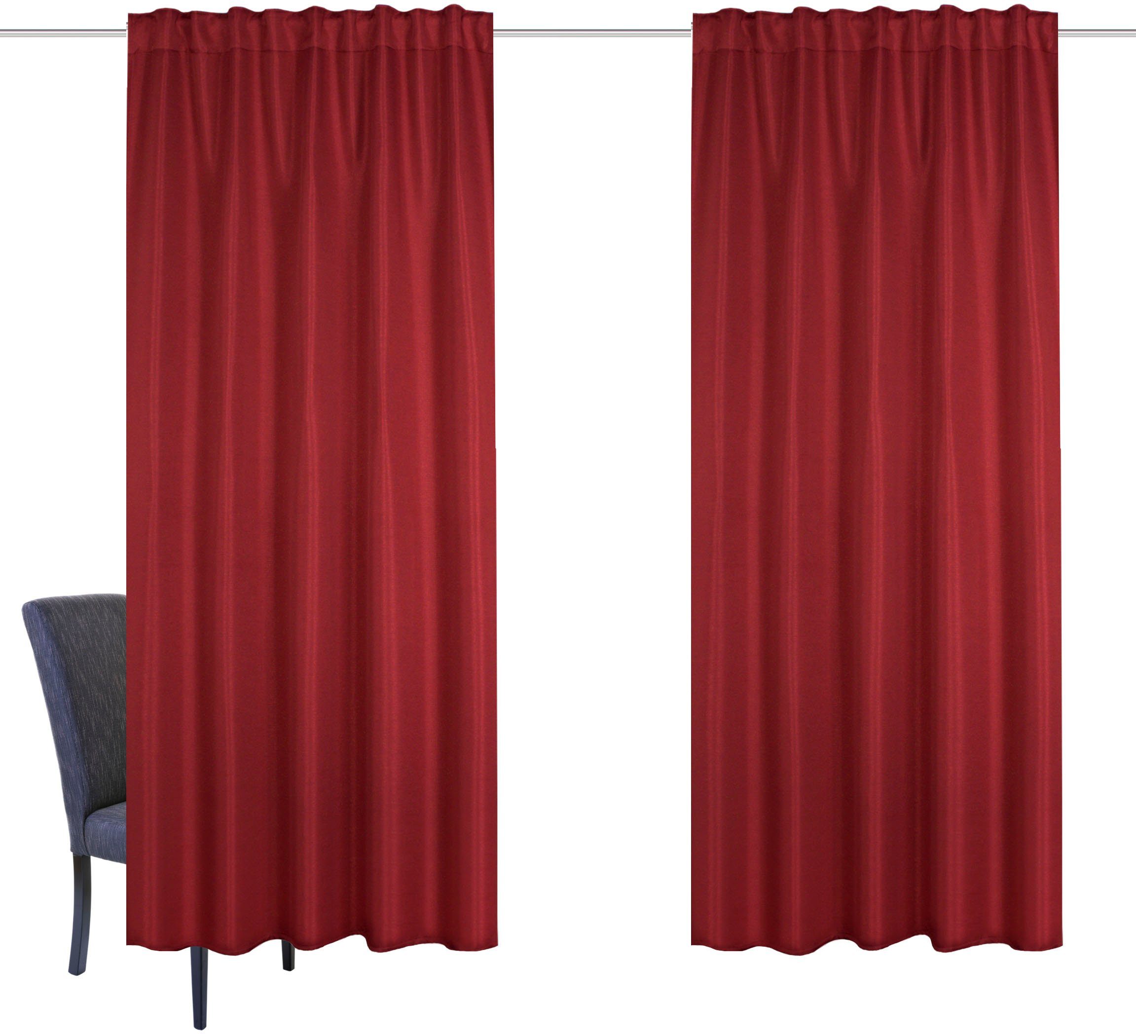 Home Basics Gordijn 2er JOHN Verduisteringsgordijn (2 stuks)