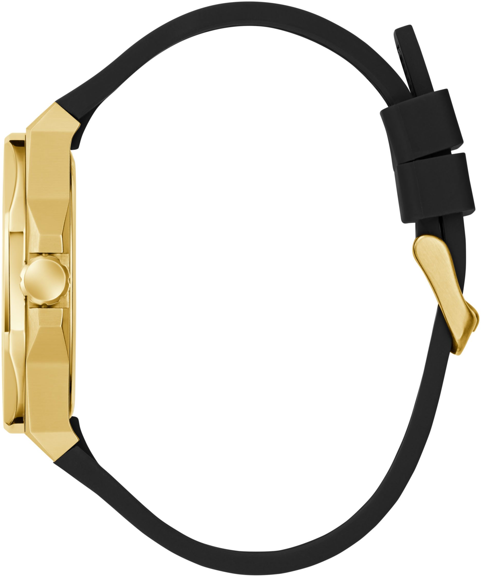Guess Kwartshorloge EMPEROR Polshorloge, herenhorloge, siliconen band, cadeau-idee, analoog