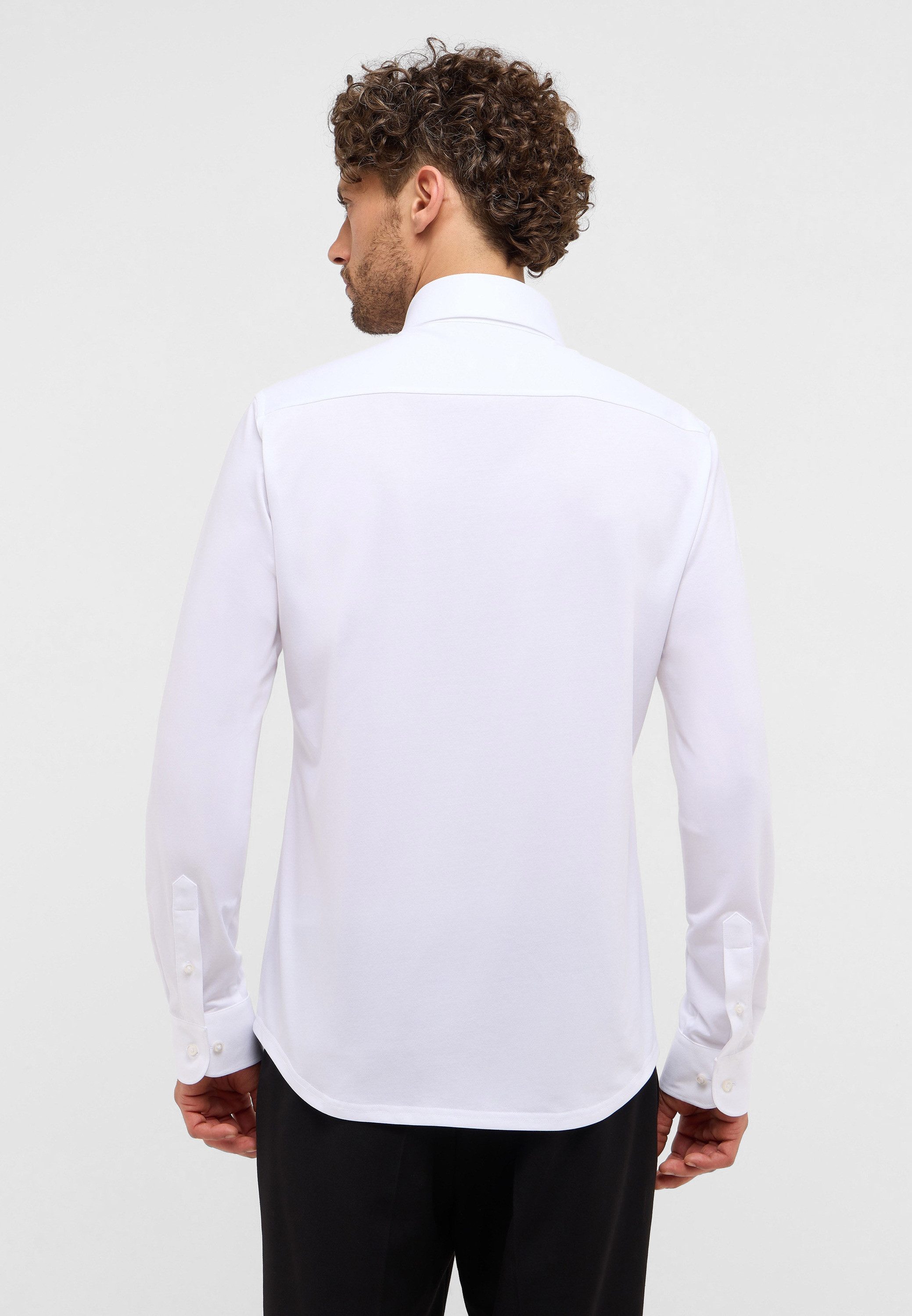 Eterna Overhemd met lange mouwen Slim fit NON IRON (strijkvrij)