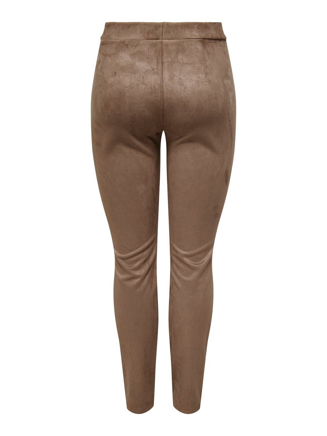 Only Jeggings ONLANGALINE HW FAUX SUEDE LEGGING CC PNT