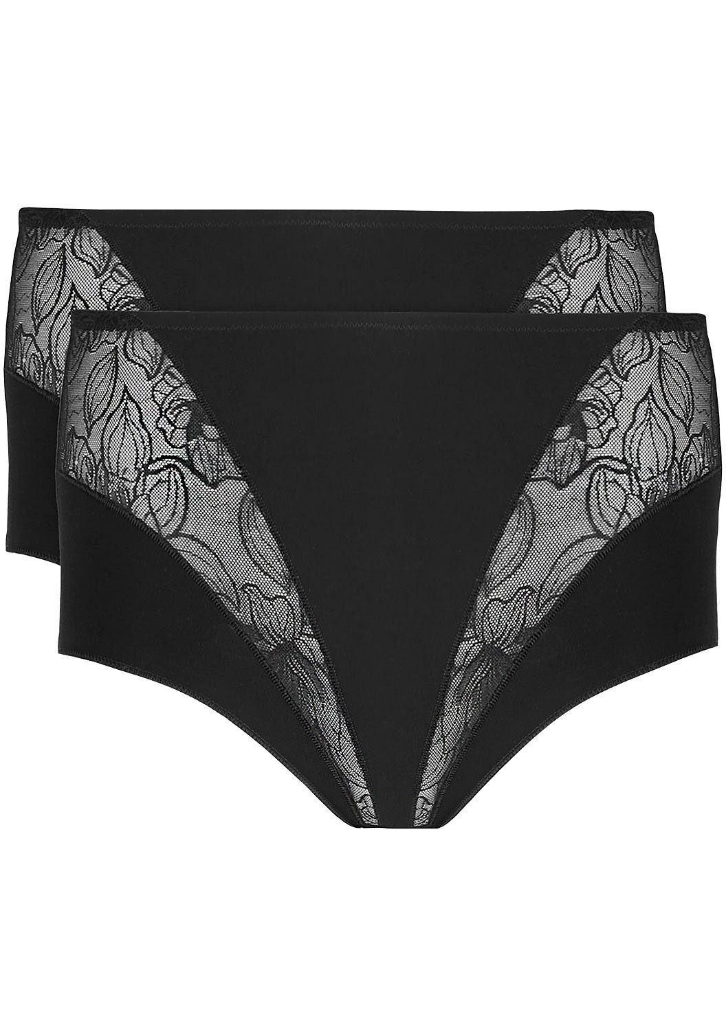 Nina Von C. Tailleslip COTTON SHAPE met zachte ondersteuning (2 stuks Set van 2)