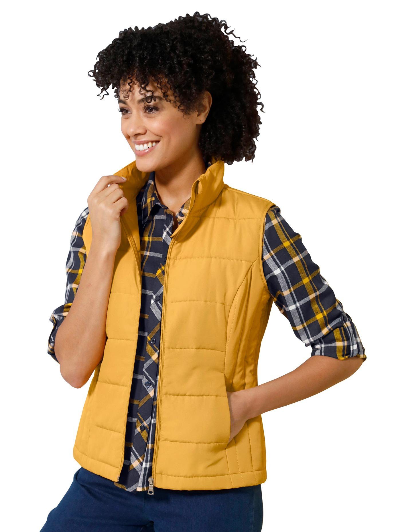 Classic Basics Bodywarmer bovenkleding maat 54 geel
