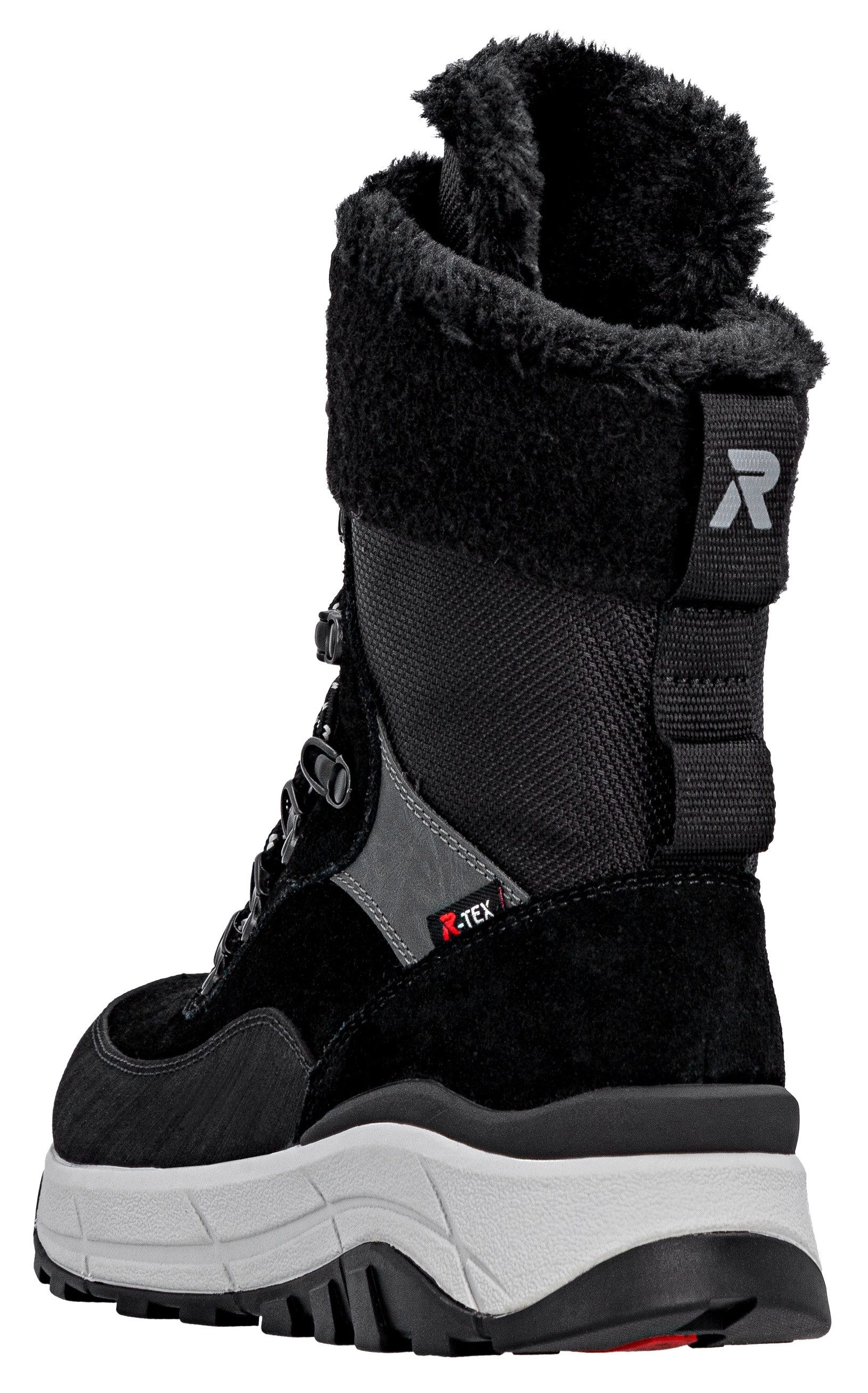 RIEKER Sport Winterlaarzen snow boots, outdoor ankle boots, tex equipment, fiber grip sole
