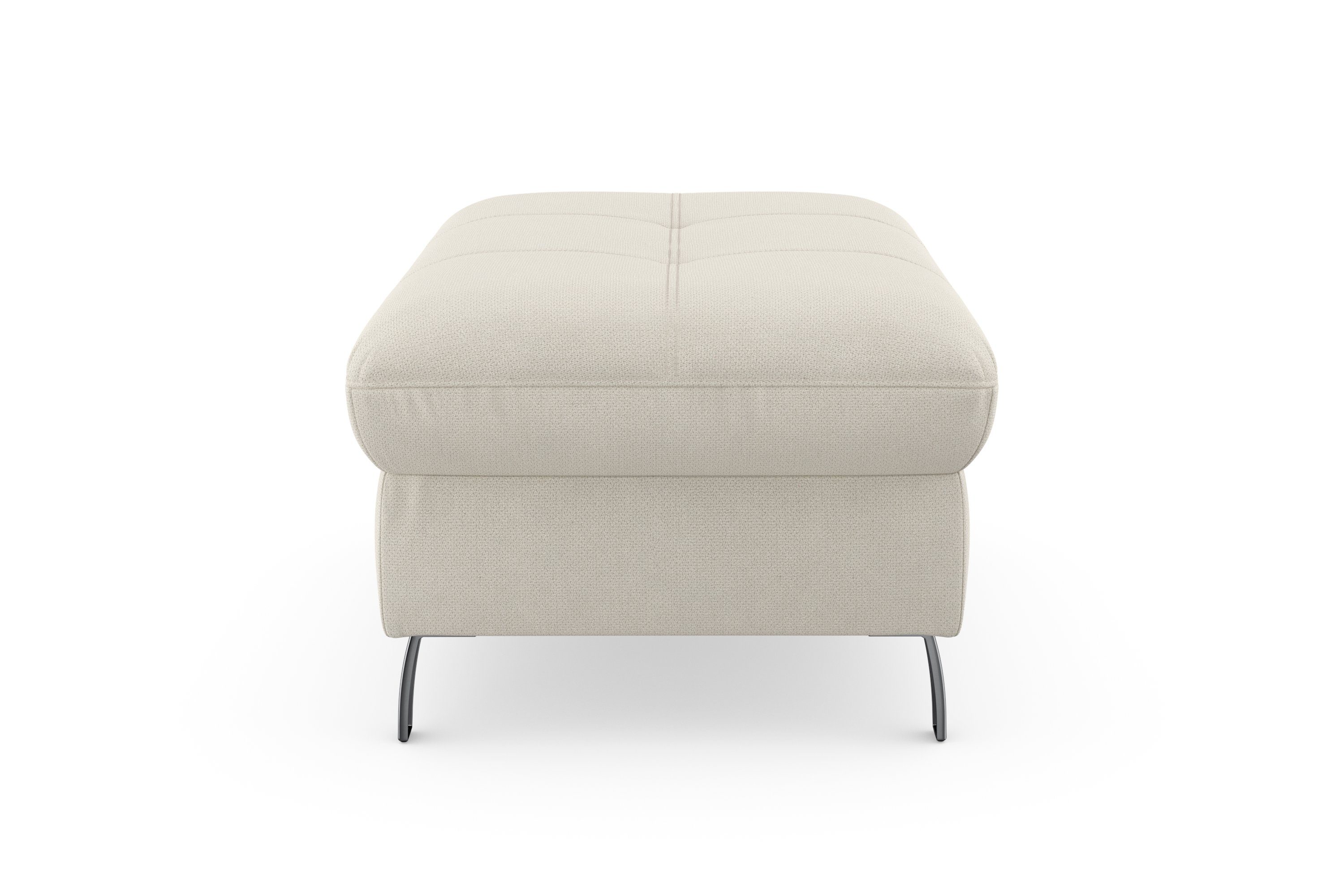 sit&more Hocker met bergruimte Maggiore met bergruimte en moderne metalen poten