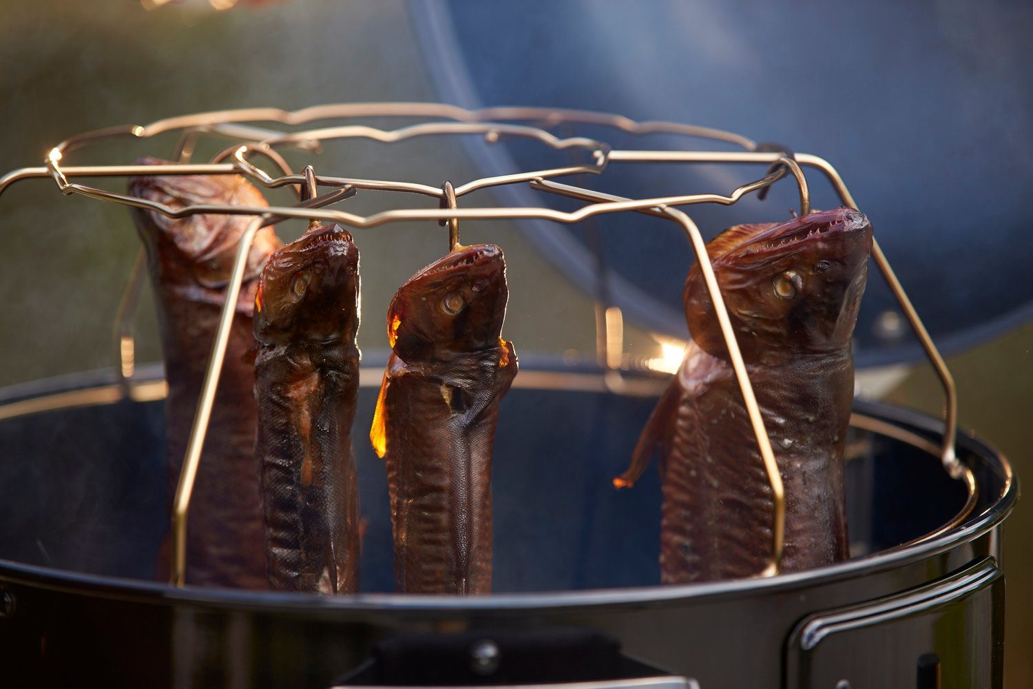 ROESLE Smoker Kogelgrill No.1/F50-S, 25009 met twee smoker-ringen of als mini-kogelgrill, 2x ø 50 cm