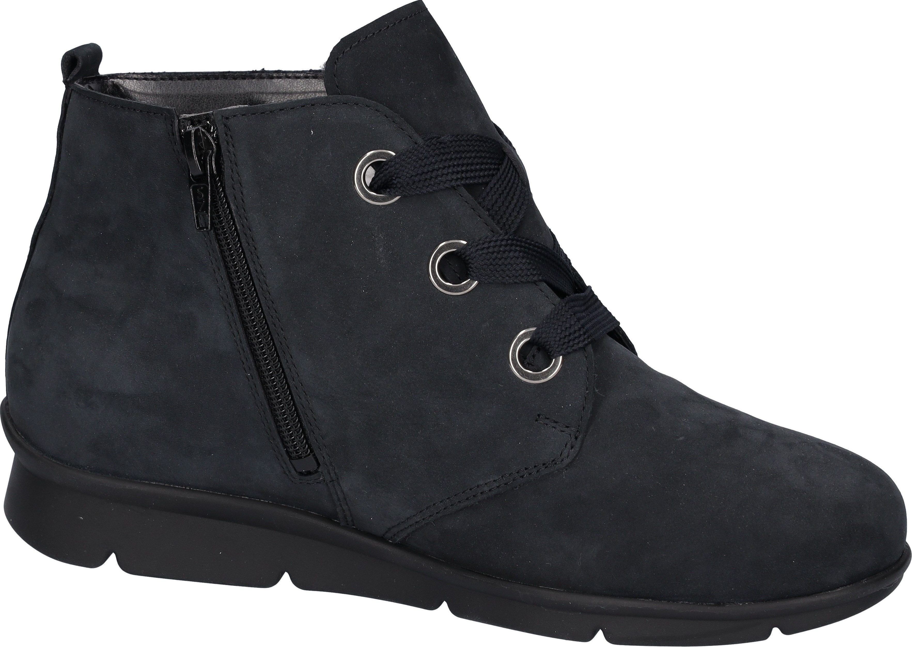 Waldläufer Hoge veterschoenen K-INGA ankle boot, comfortable schoen in comfort wijdte k = extra wijd
