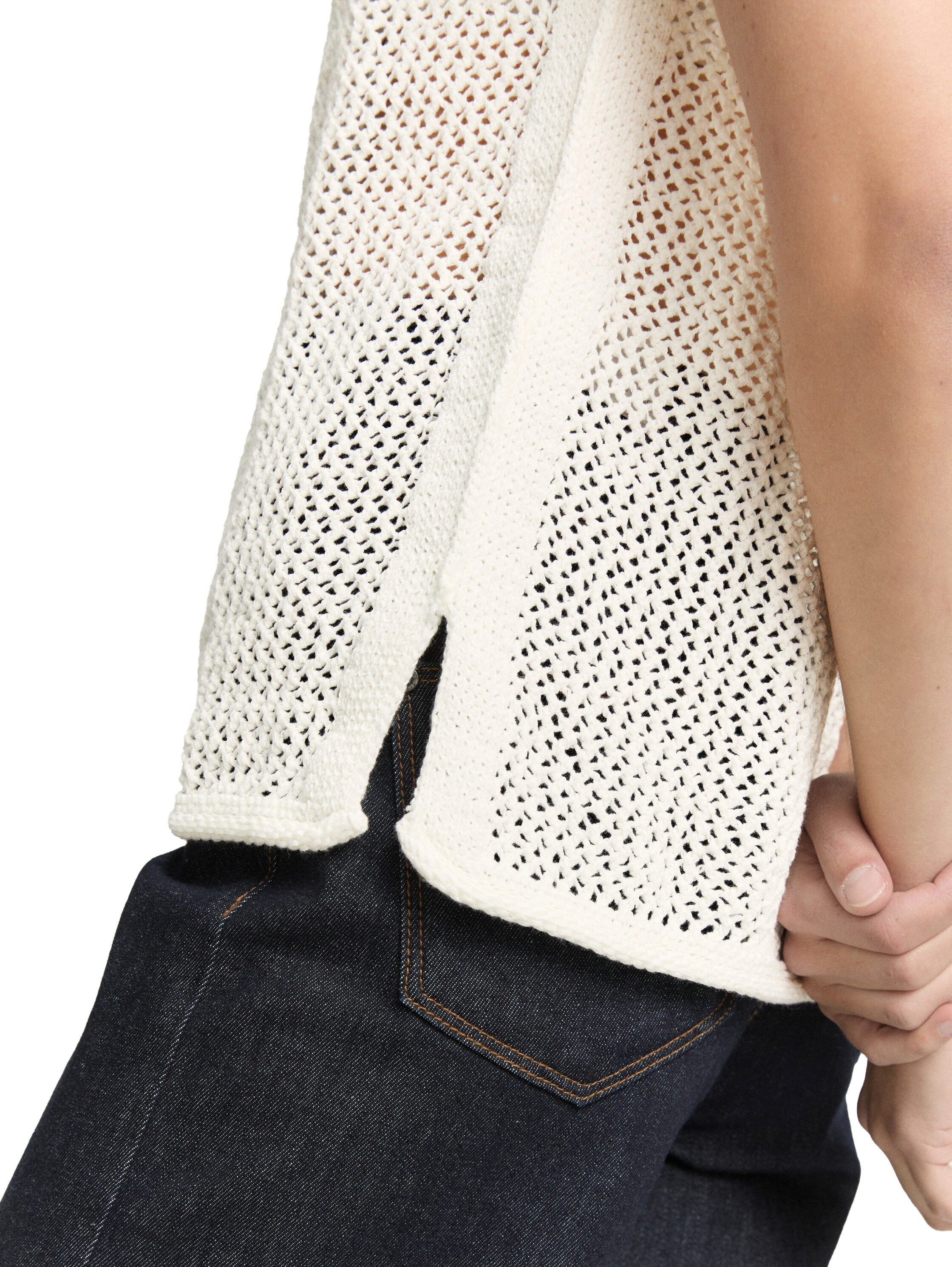 Tom Tailor Slip-over met breimotief