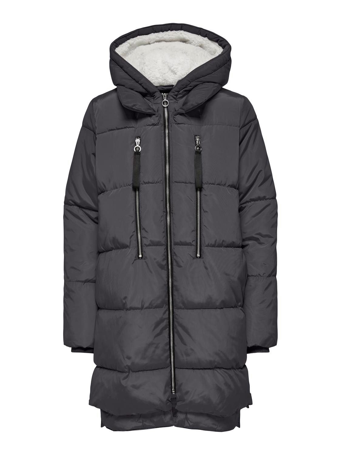 Only Gewatteerde jas ONLNEWNORA LONG PUFFER COAT LIFE CC OTW