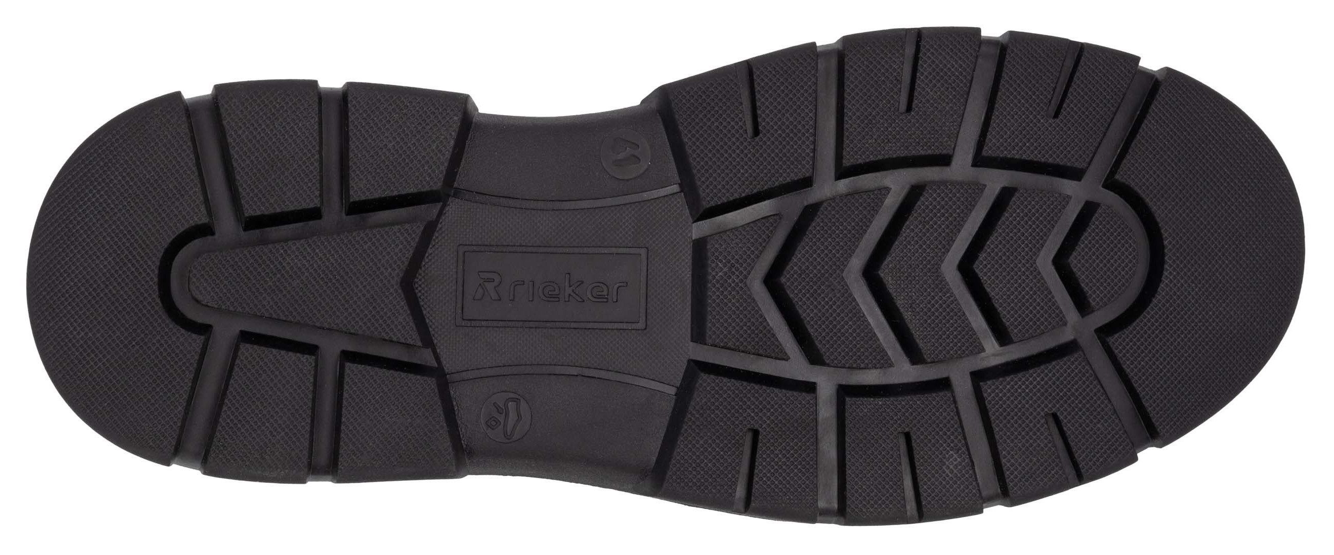 Rieker EVOLUTION Winterlaarsjes Plateau laarzen, veterschoenen met waterafstotend TEX-membraan