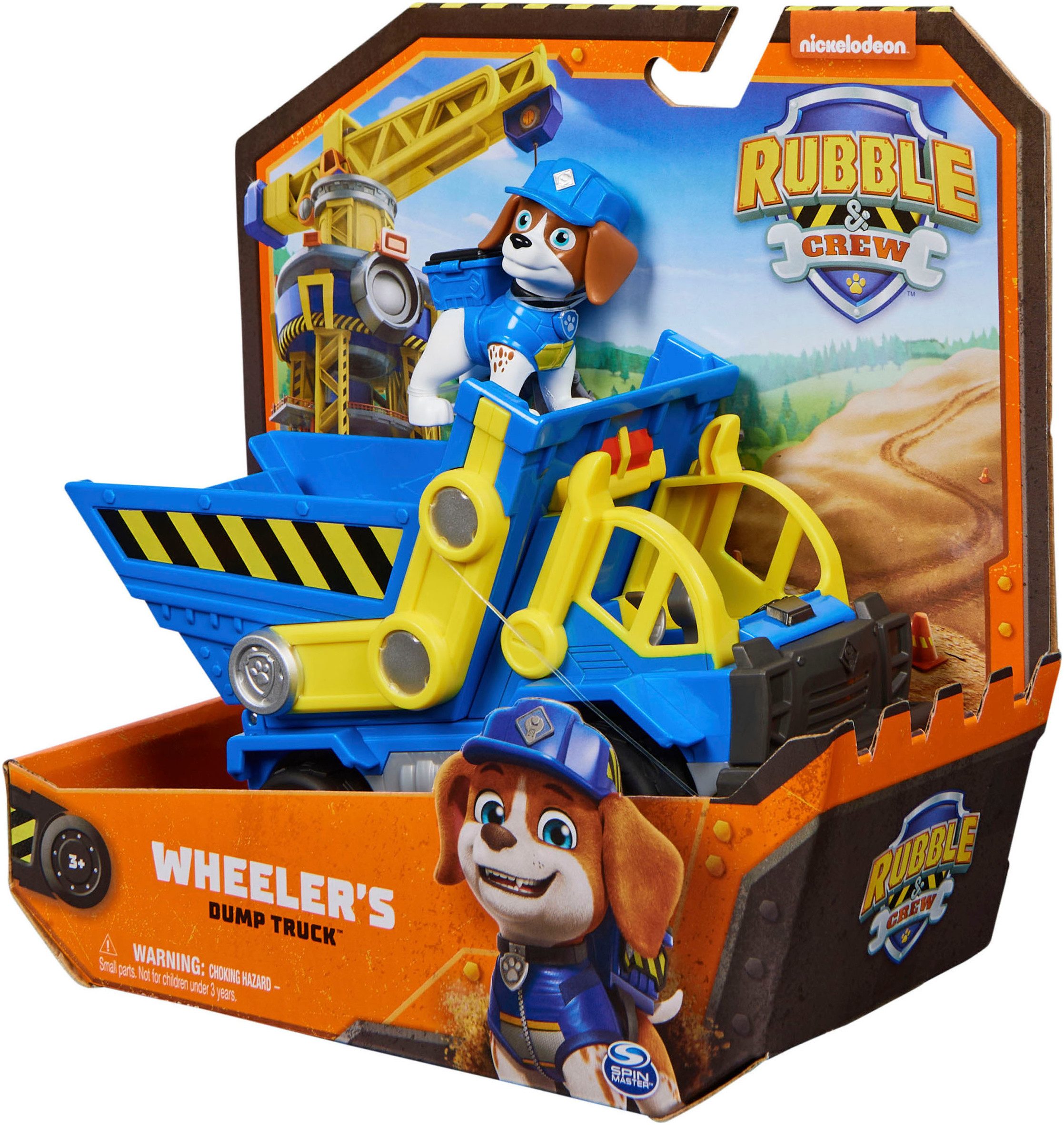 Spin Master Speelgoedauto Rubble & Crew - Core Vehicle Solid Wheeler