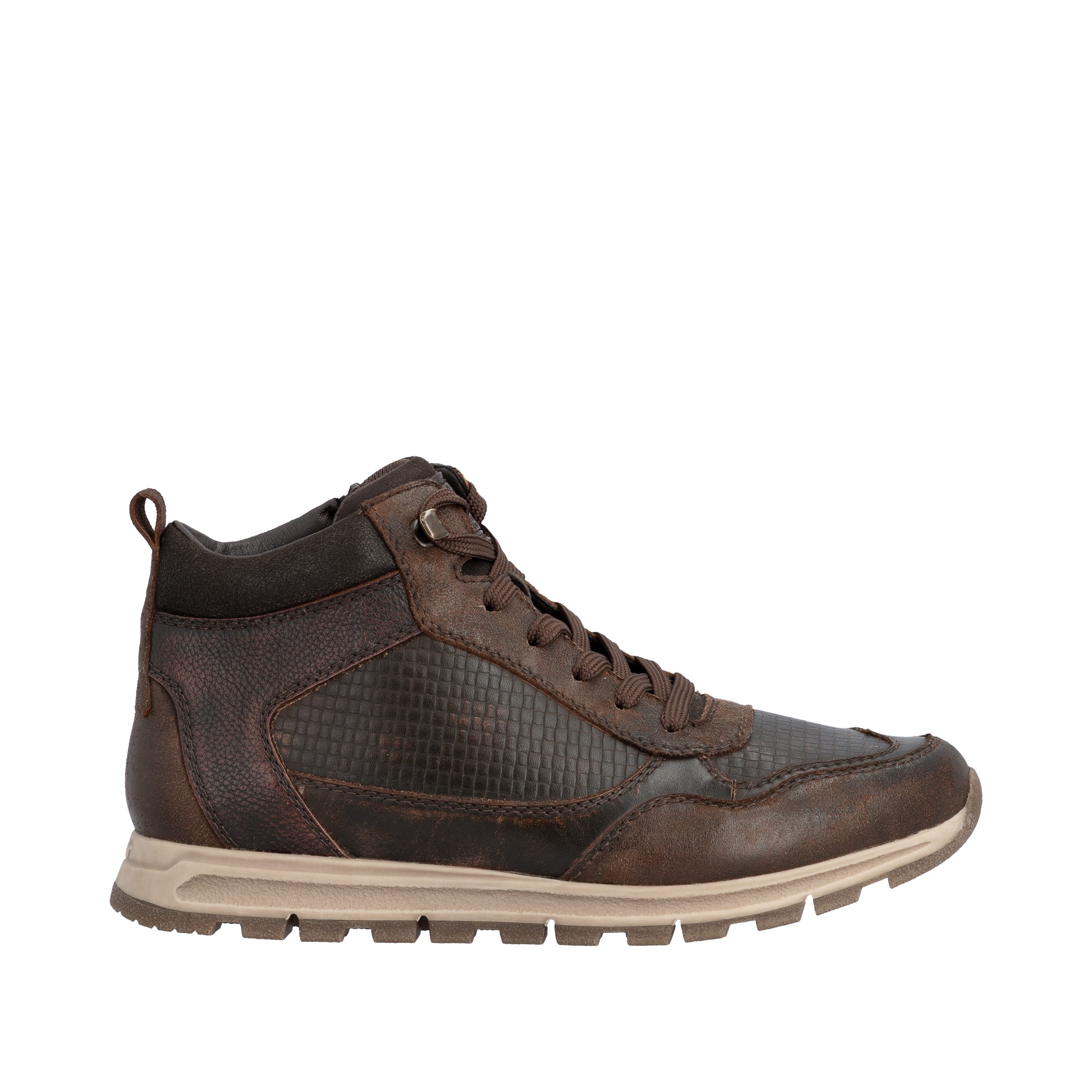 Rieker Sneakerboots Veterboots, high top sneaker, veterschoen met binnenritssluiting
