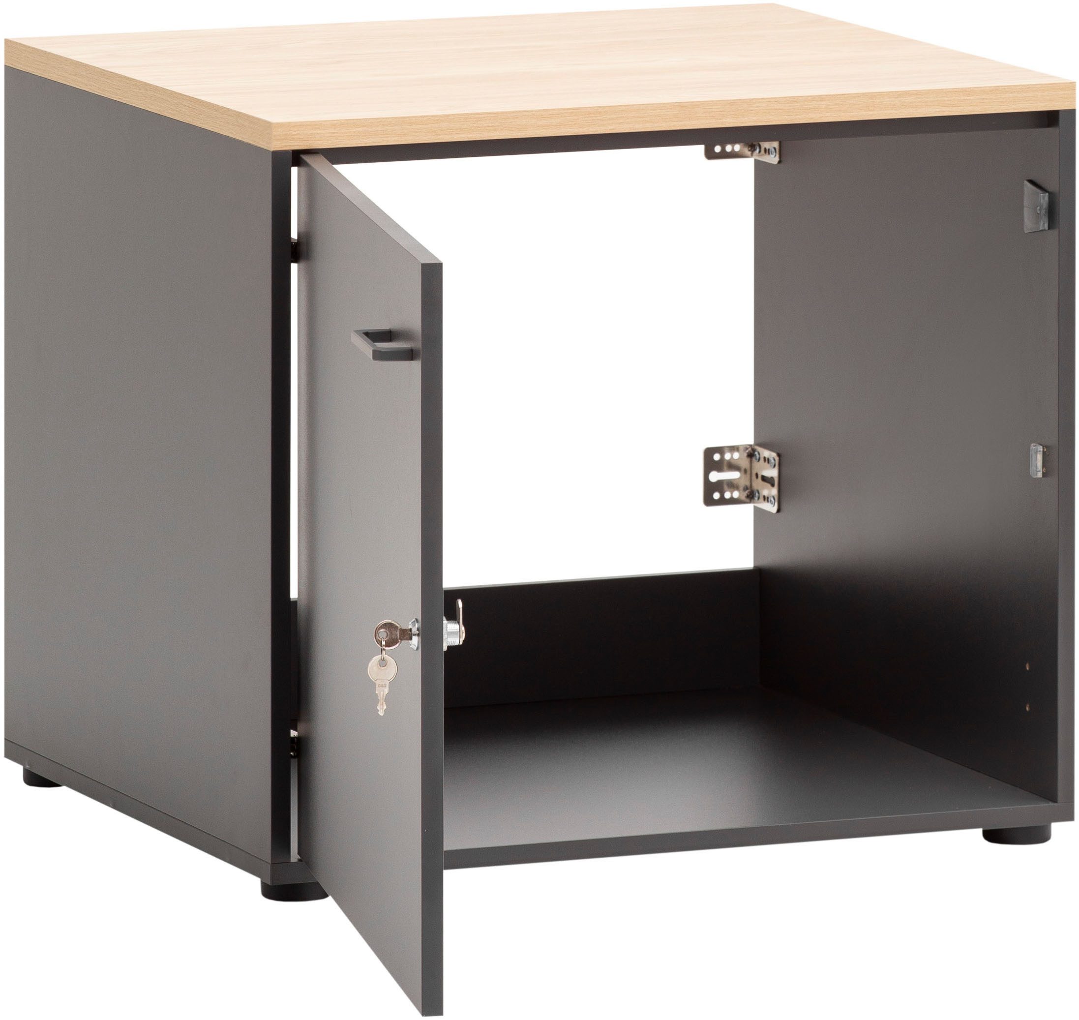Schildmeyer Multifunctionele kast Solea, breedte 67 cm Softclose scharnieren, verwisselbare deur aanslag