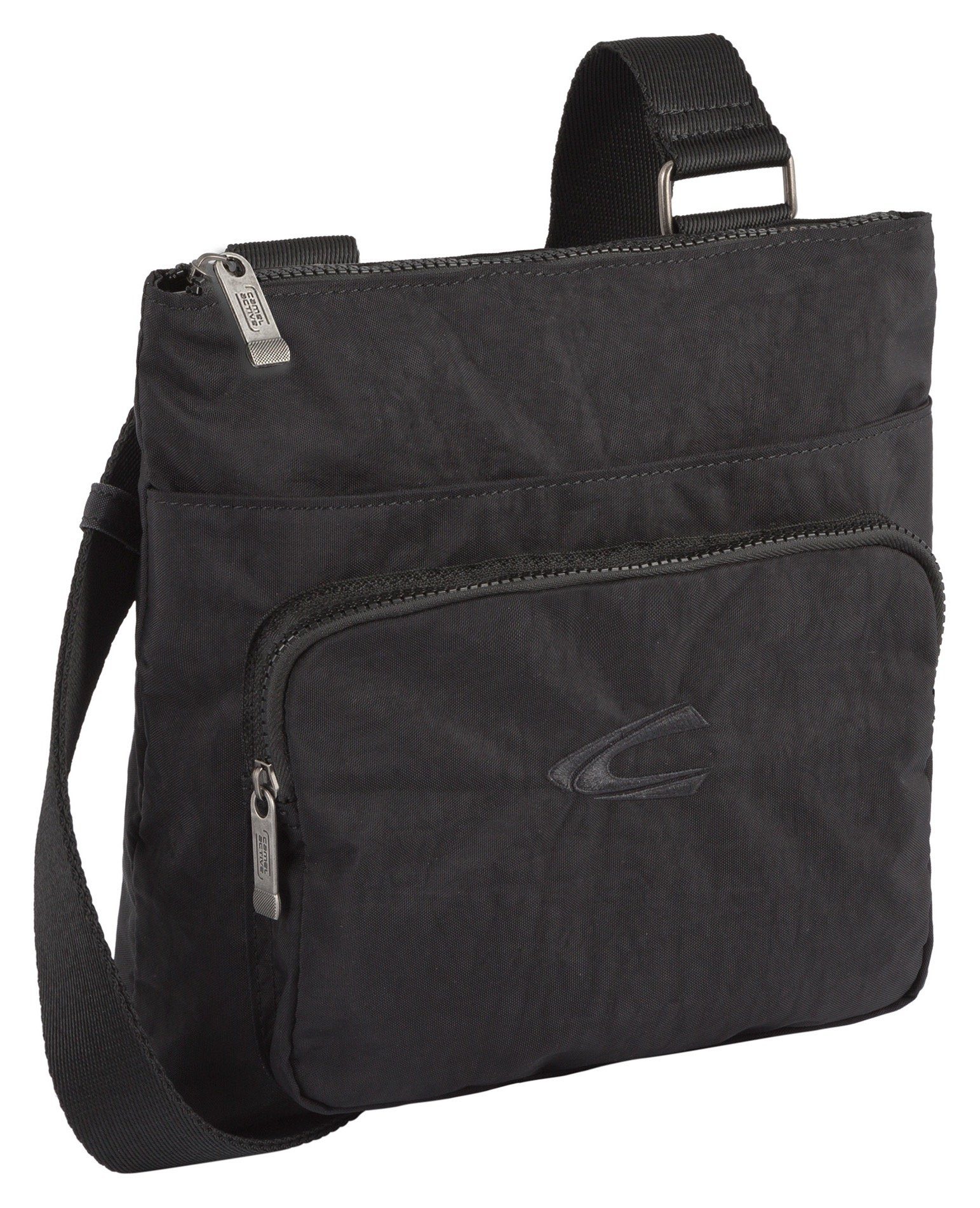 camel active Schoudertas Journey van licht robuust nylon, functioneel perfect voor alle levensomstandigheden
